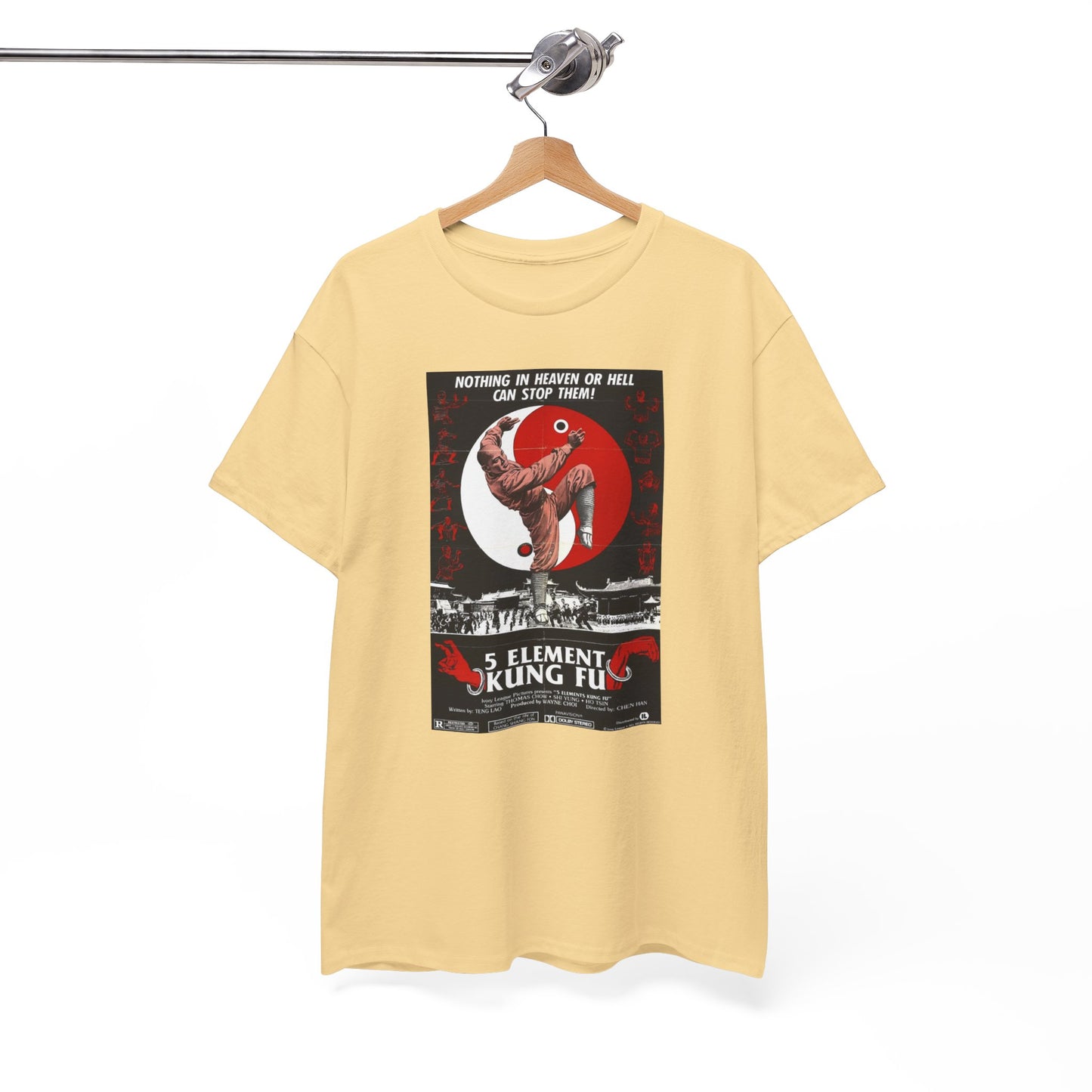 Movie Poster Tee #39: 5 Elements Kung Fu