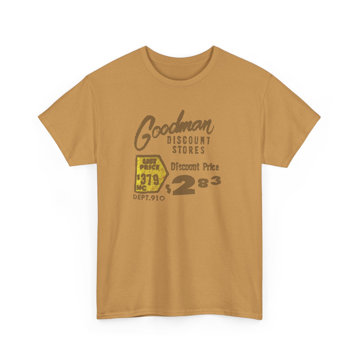 Retro Tee #202: Goodman's Price Tag