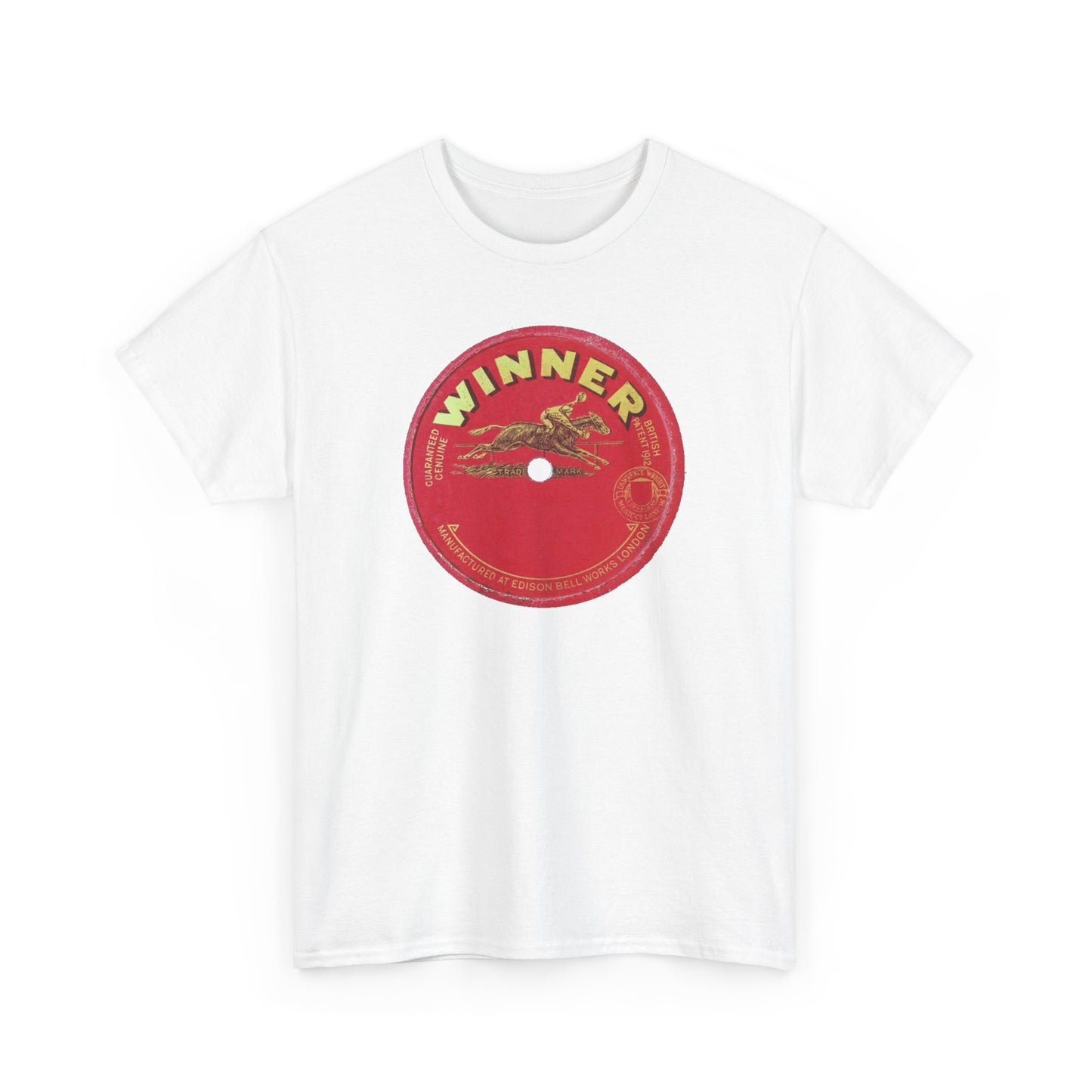 Vintage Retro 78rpm Label Tee #11: Winner Records