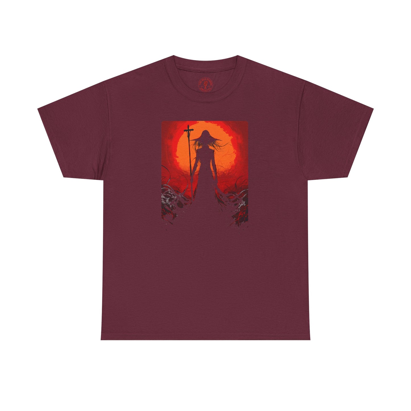 Shadow Wraith Unisex Heavy Cotton Tee | Vintage T-Shirt, Graphic Tee, Casual Wear