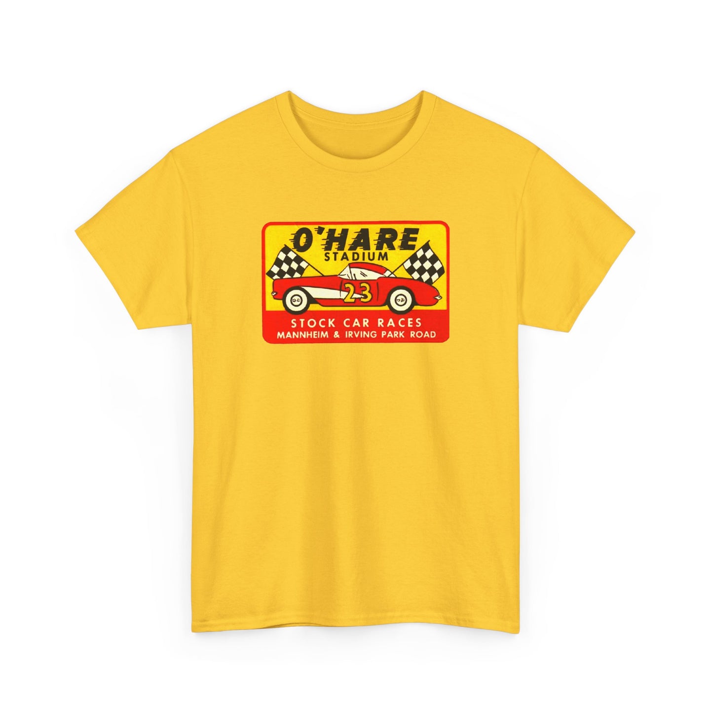 Retro Car Culture Tee #007: O'Hare Stadium