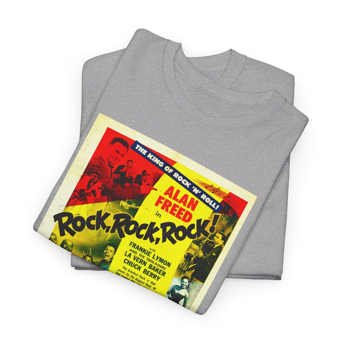 Concert Poster Tee #255: Alan Freed Movie Rock, Rock, Rock!