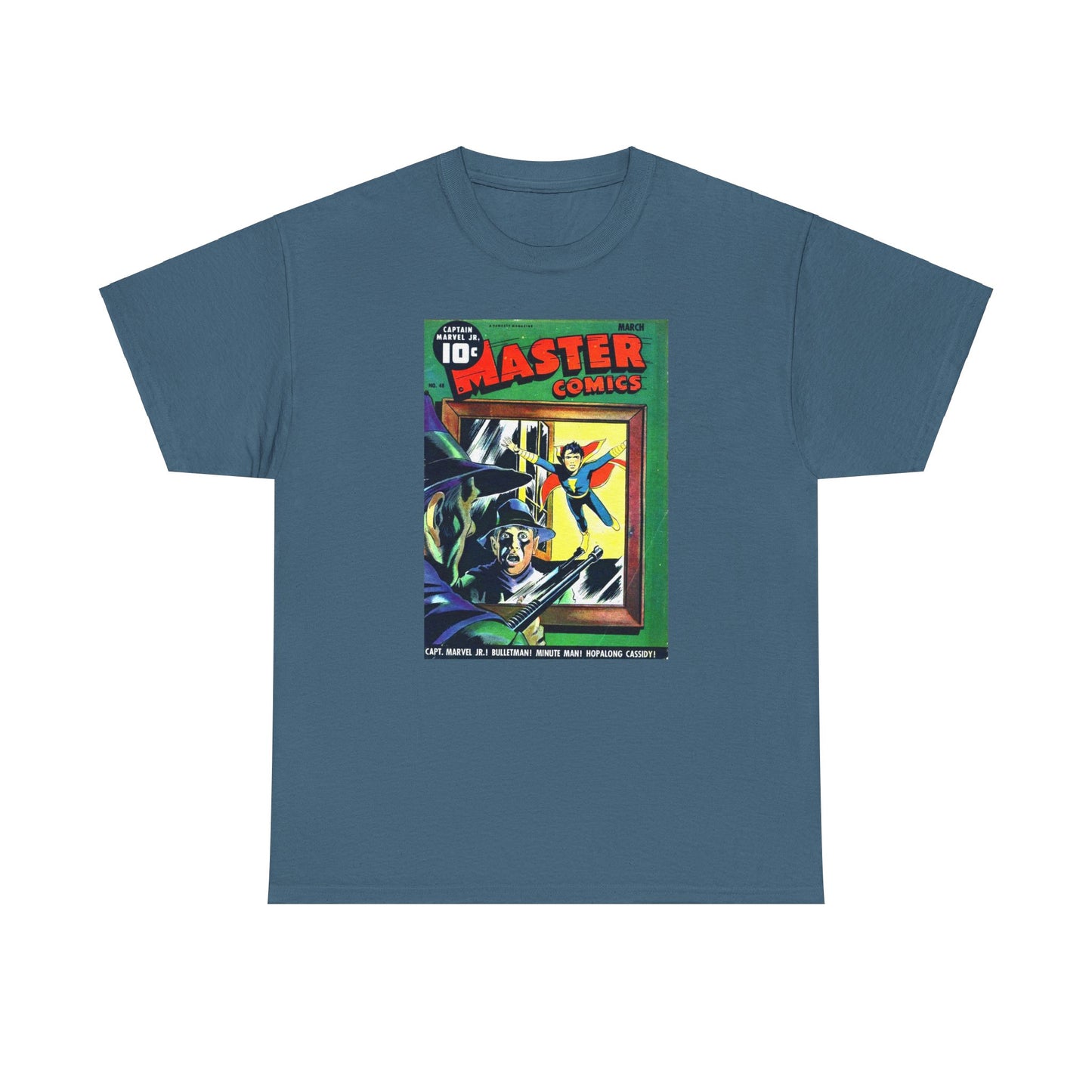 Comic Book Tee: Master Comics 48 Captain Marvel Jr.