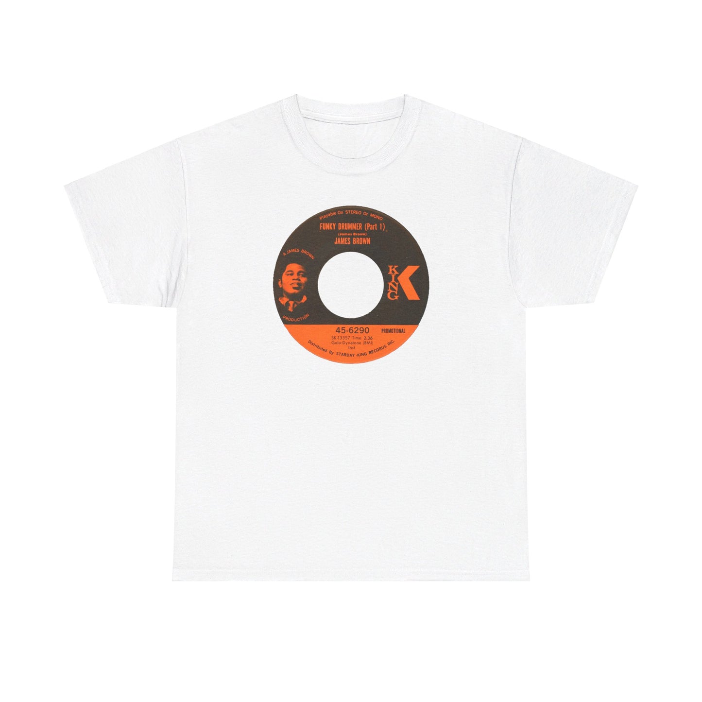 45rpm Tee #63: James Brown Funky Drummer