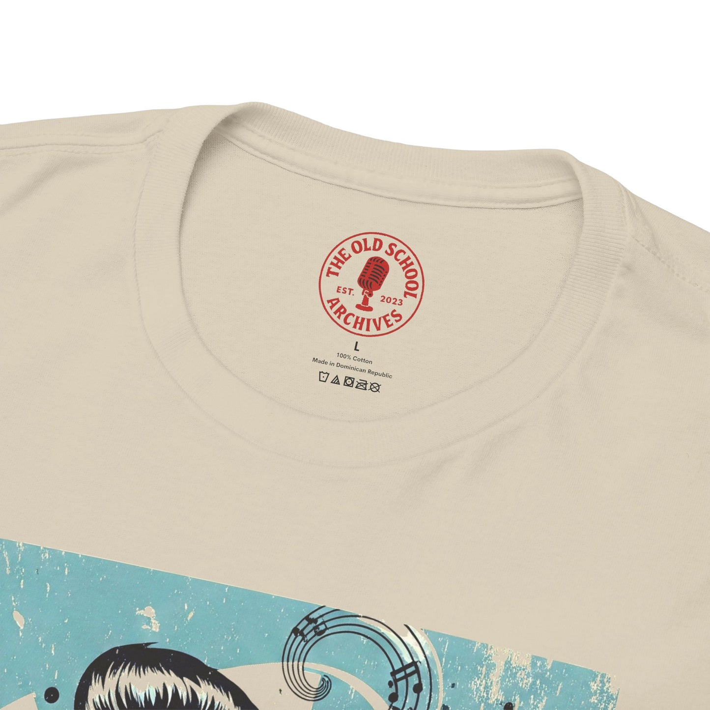 1950s Rock N Roll Tee, Unisex Heavy Cotton T-Shirt, Casual Statement Wear