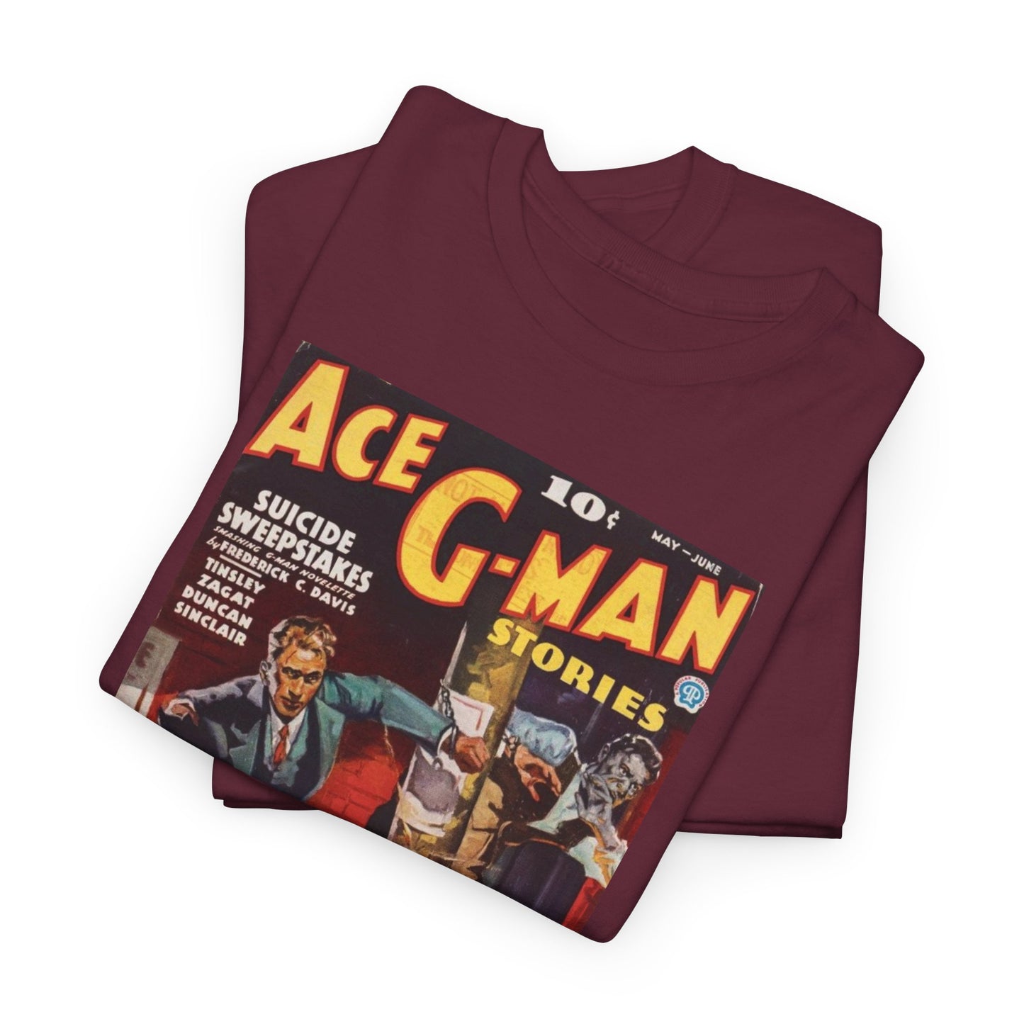 Pulp Cover Tee #442: Ace G-man Stories