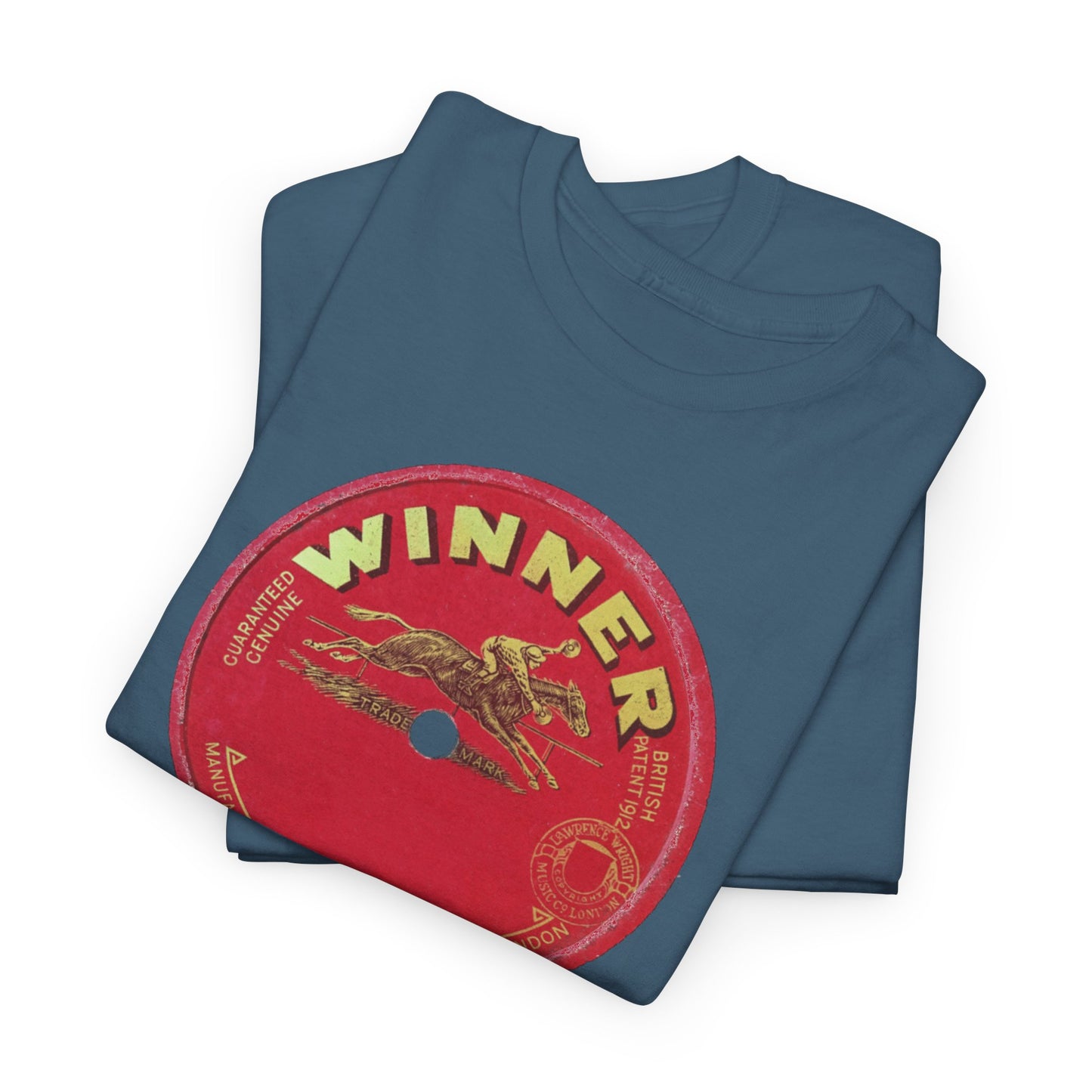 Vintage Retro 78rpm Label Tee #11: Winner Records