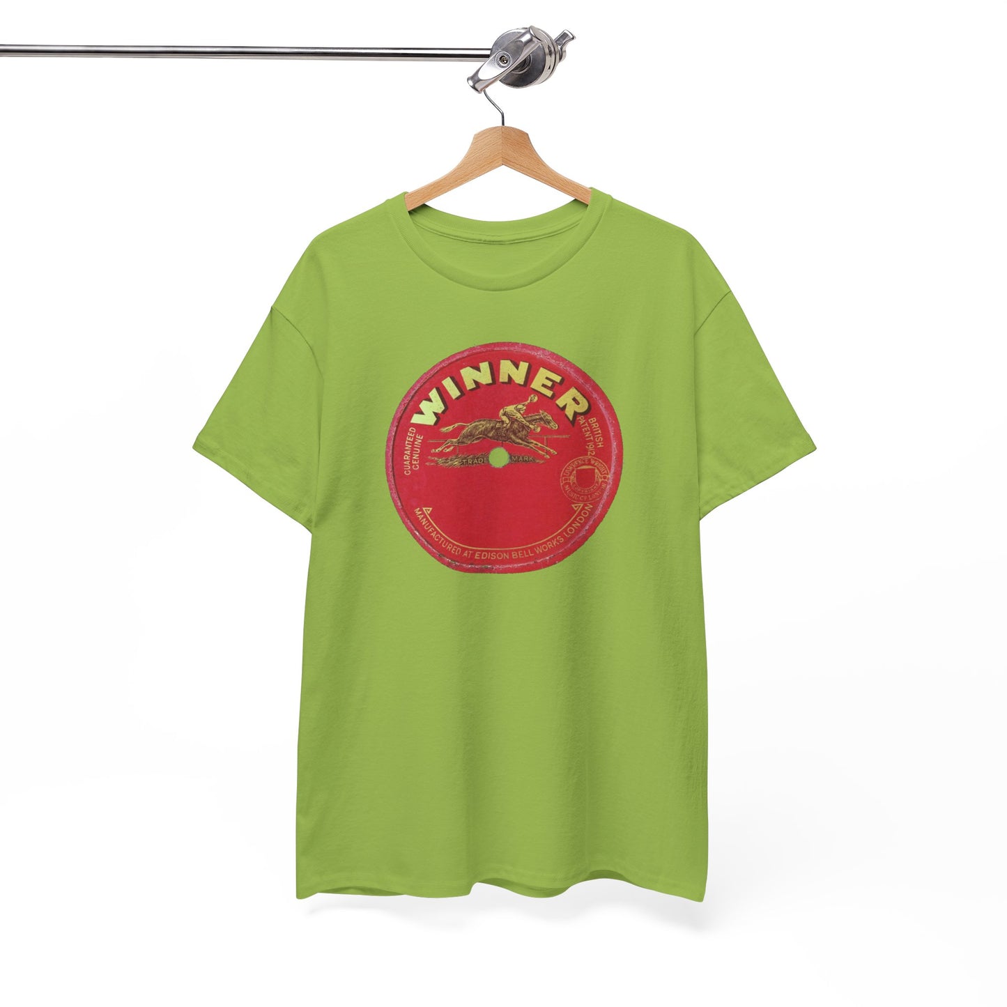 Vintage Retro 78rpm Label Tee #11: Winner Records