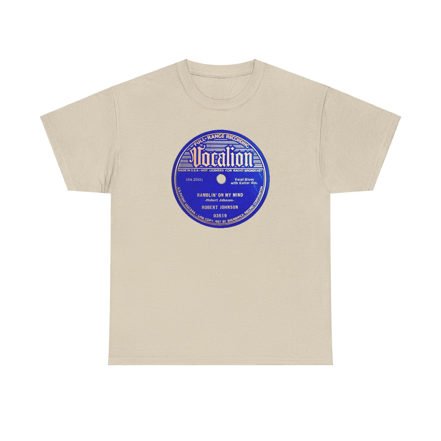 78rpm Tee #99: Robert Johnson Ramblin' On My Mind