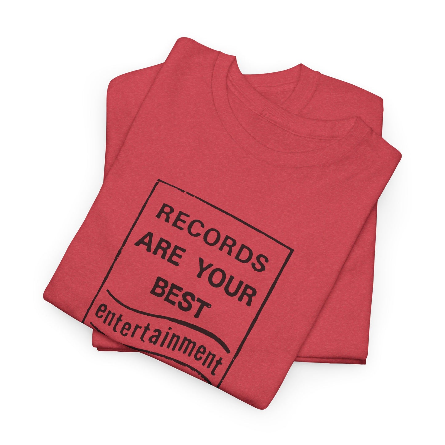 Retro Tee #205: Records Are Your Best Entertainment Value