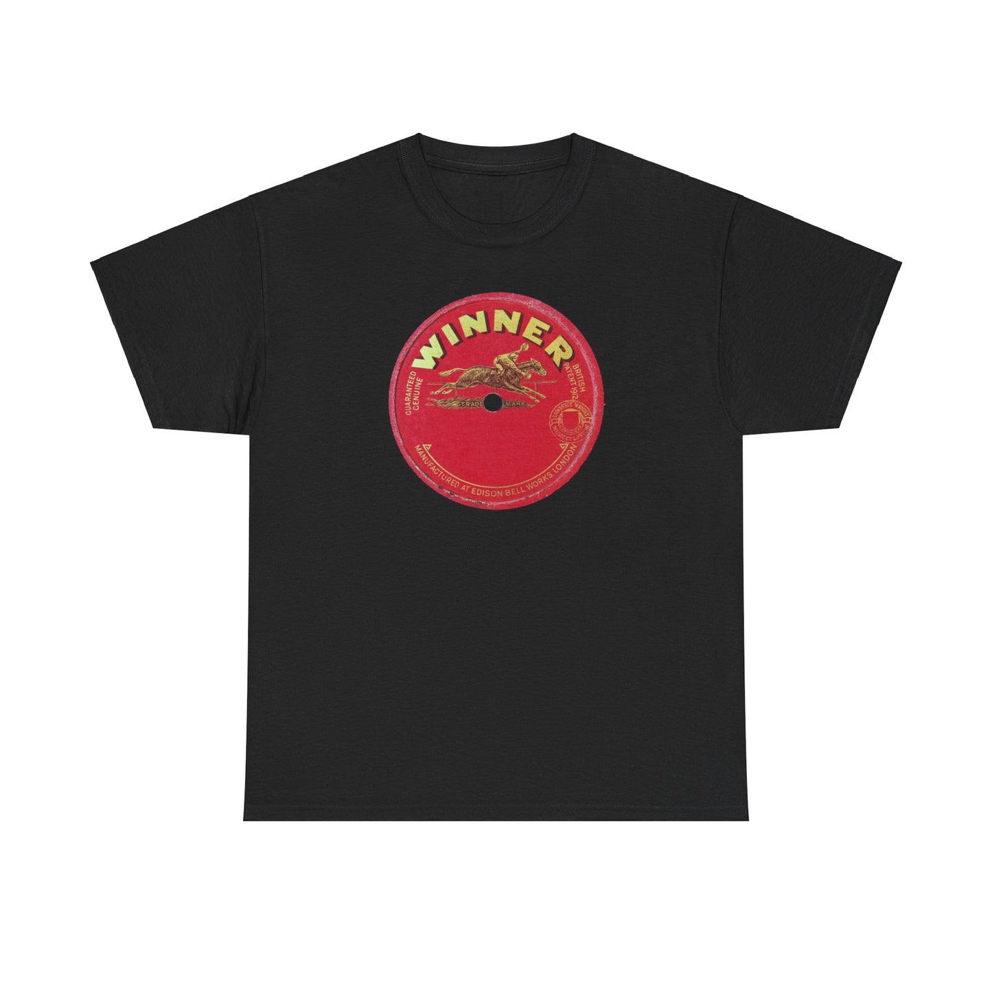 Vintage Retro 78rpm Label Tee #11: Winner Records