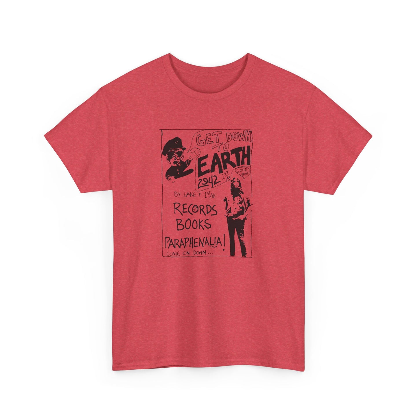 Record Store Tee #139: Earth Records Books & Paraphernalia