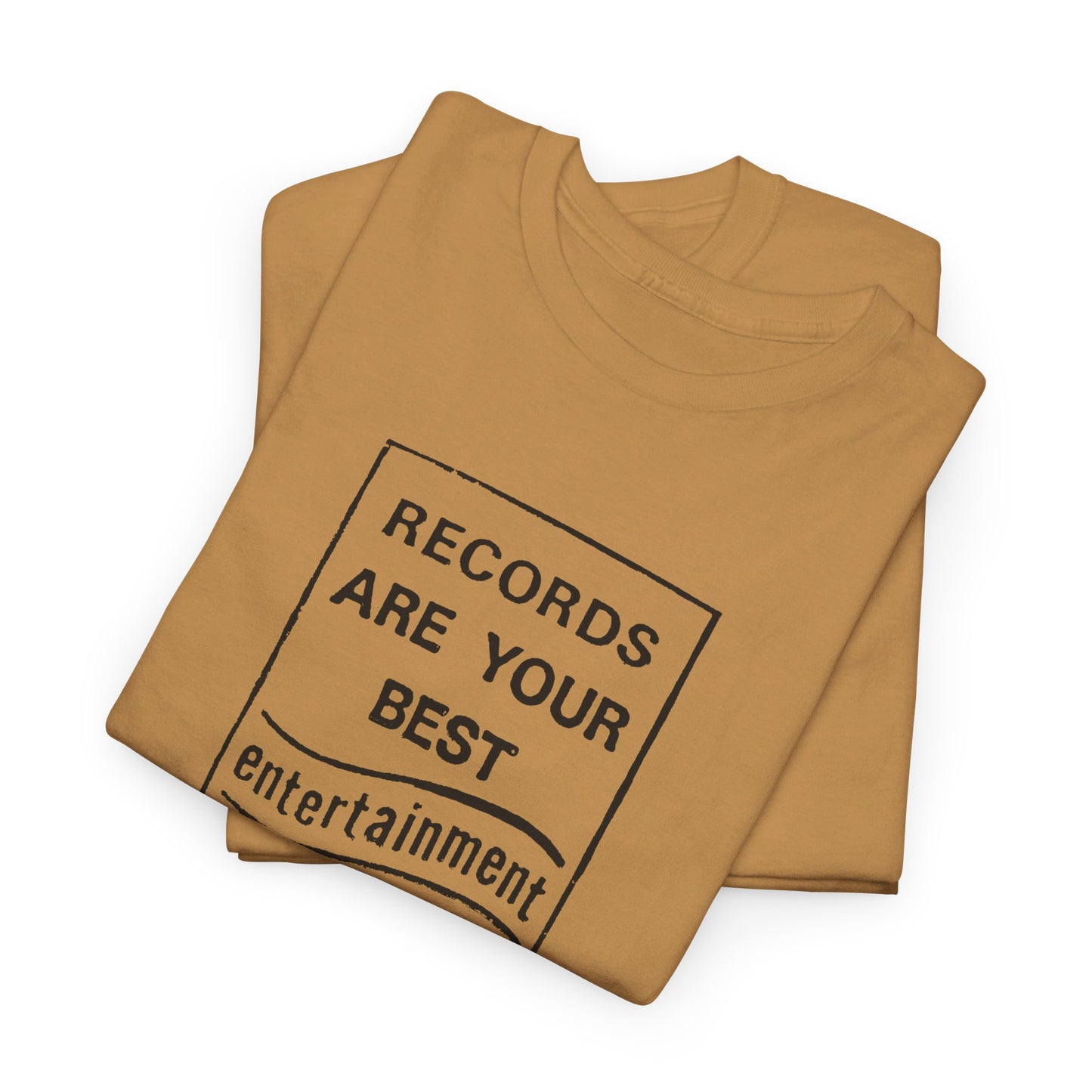 Retro Tee #205: Records Are Your Best Entertainment Value