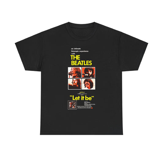 Concert Poster Tee #263: Beatles Let It Be Movie