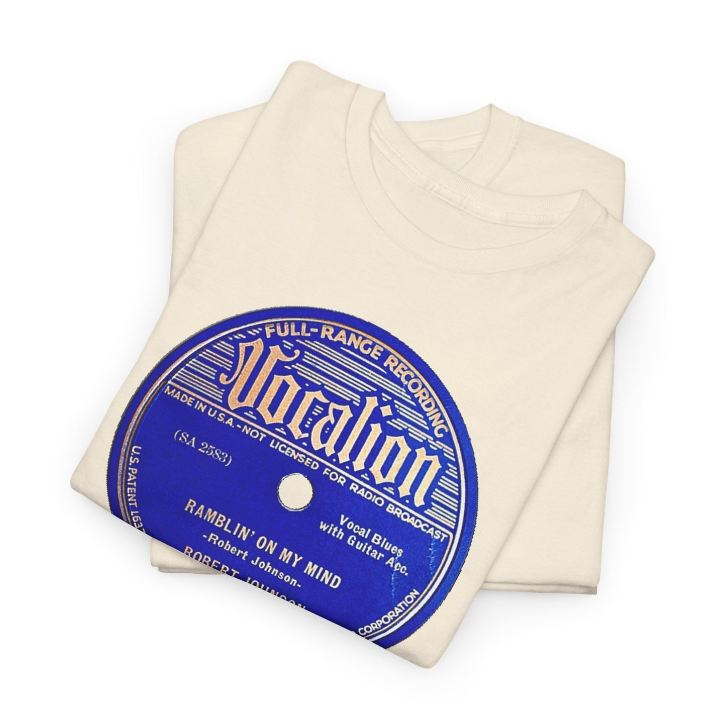 78rpm Tee #99: Robert Johnson Ramblin' On My Mind