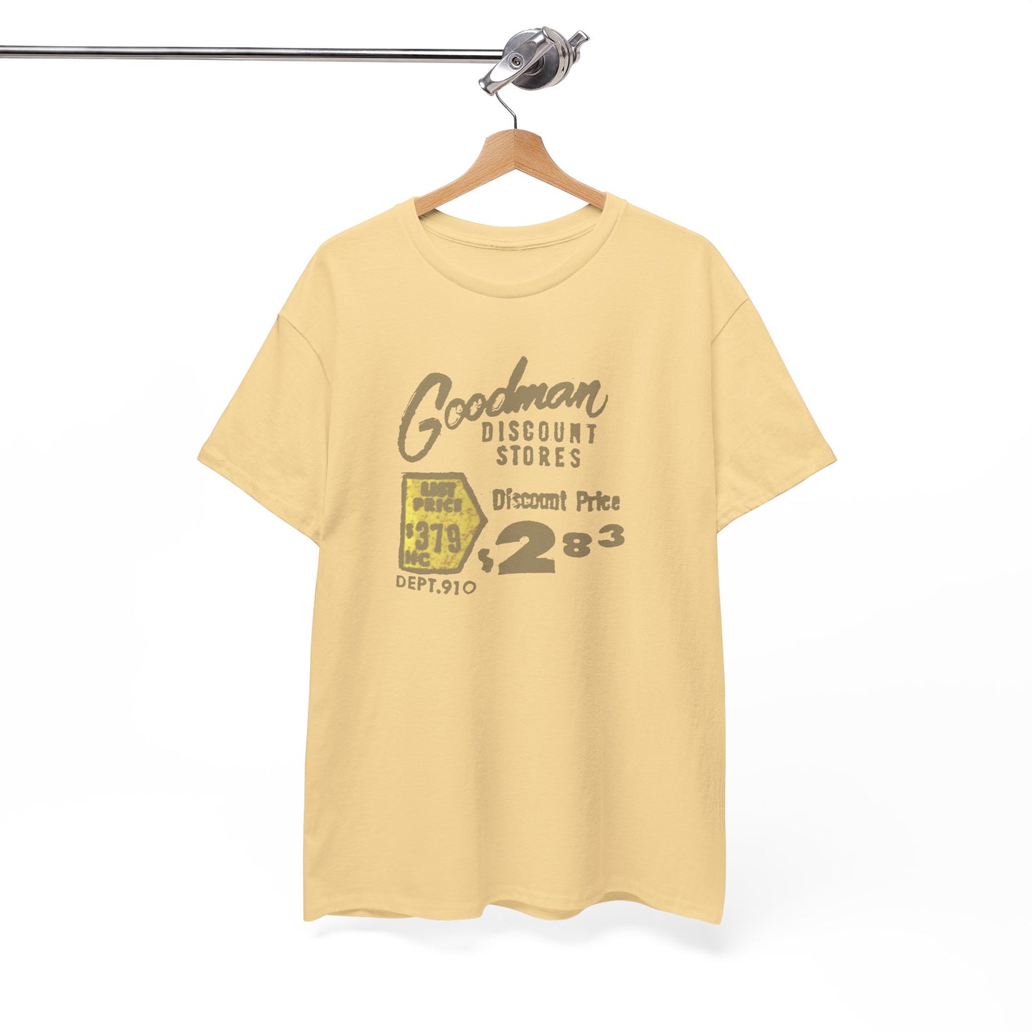 Retro Tee #202: Goodman's Price Tag