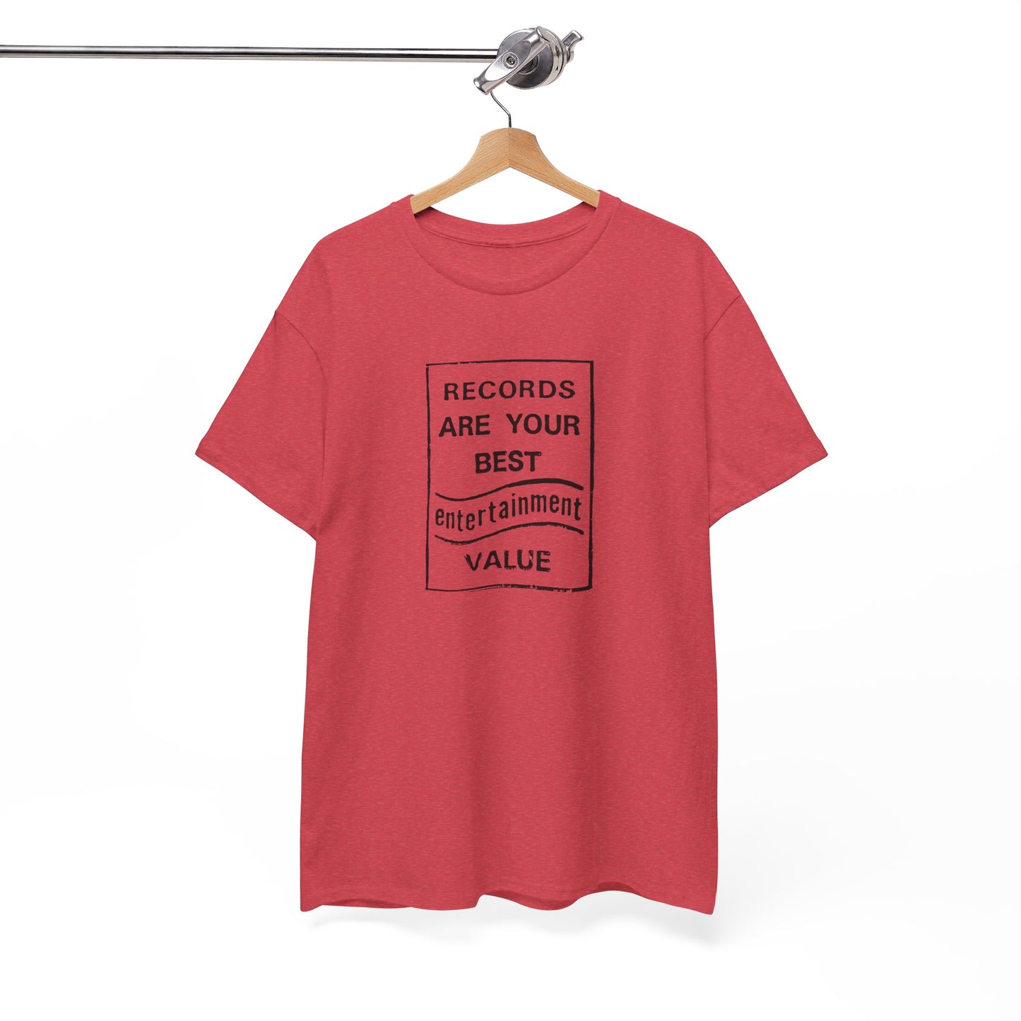 Retro Tee #205: Records Are Your Best Entertainment Value