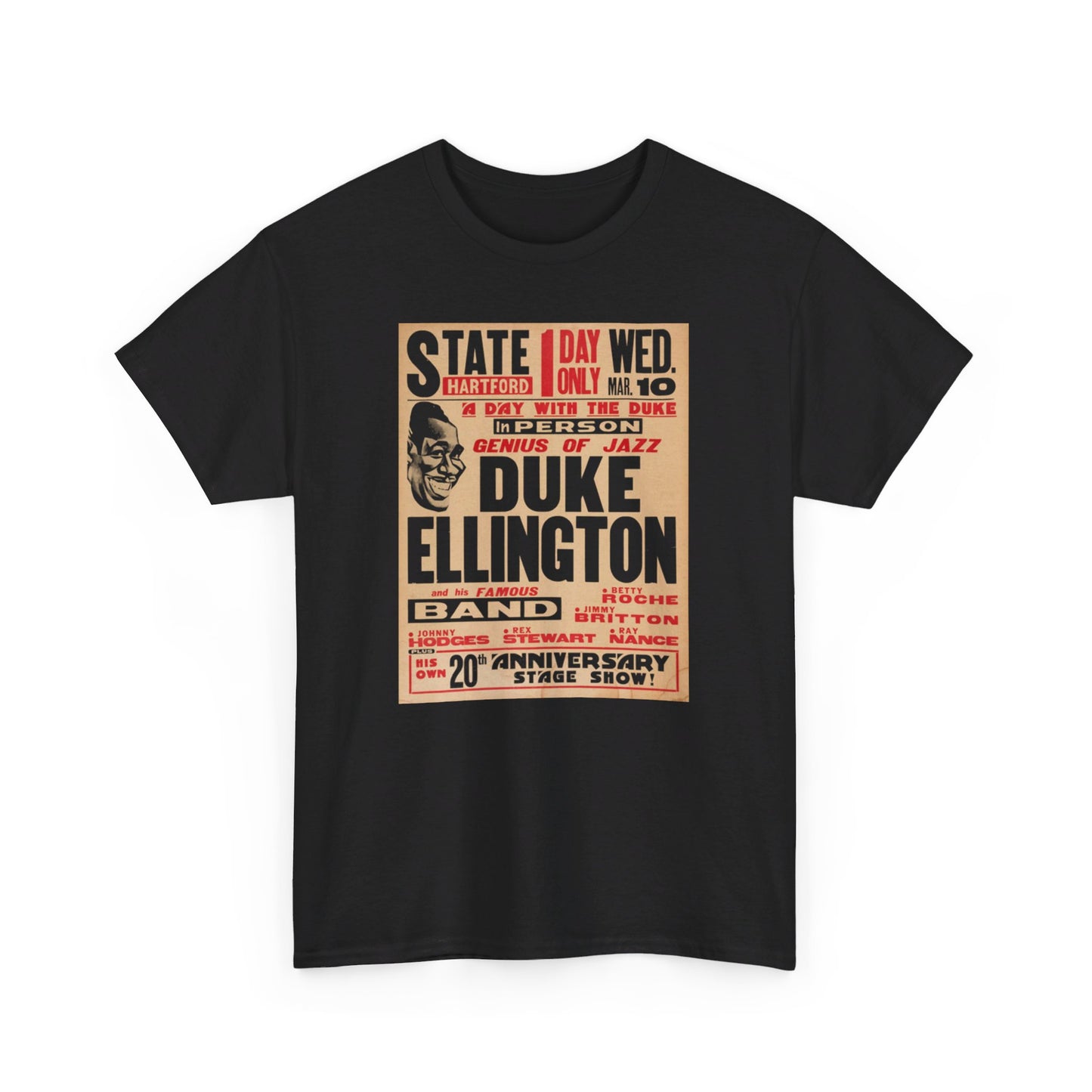 Concert Poster Tee #188: Duke Ellington