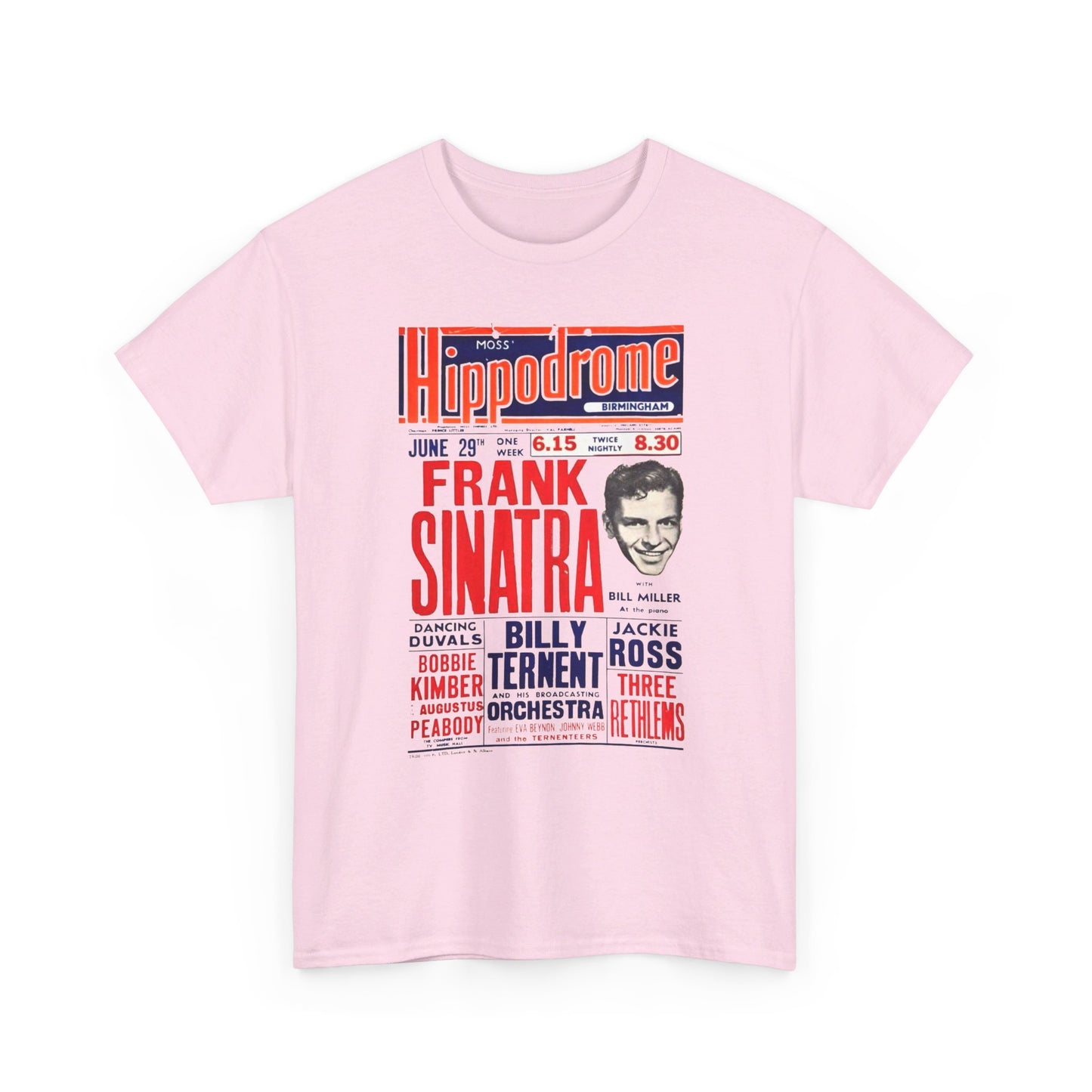 Concert Poster Tee #142: Frank Sinatra