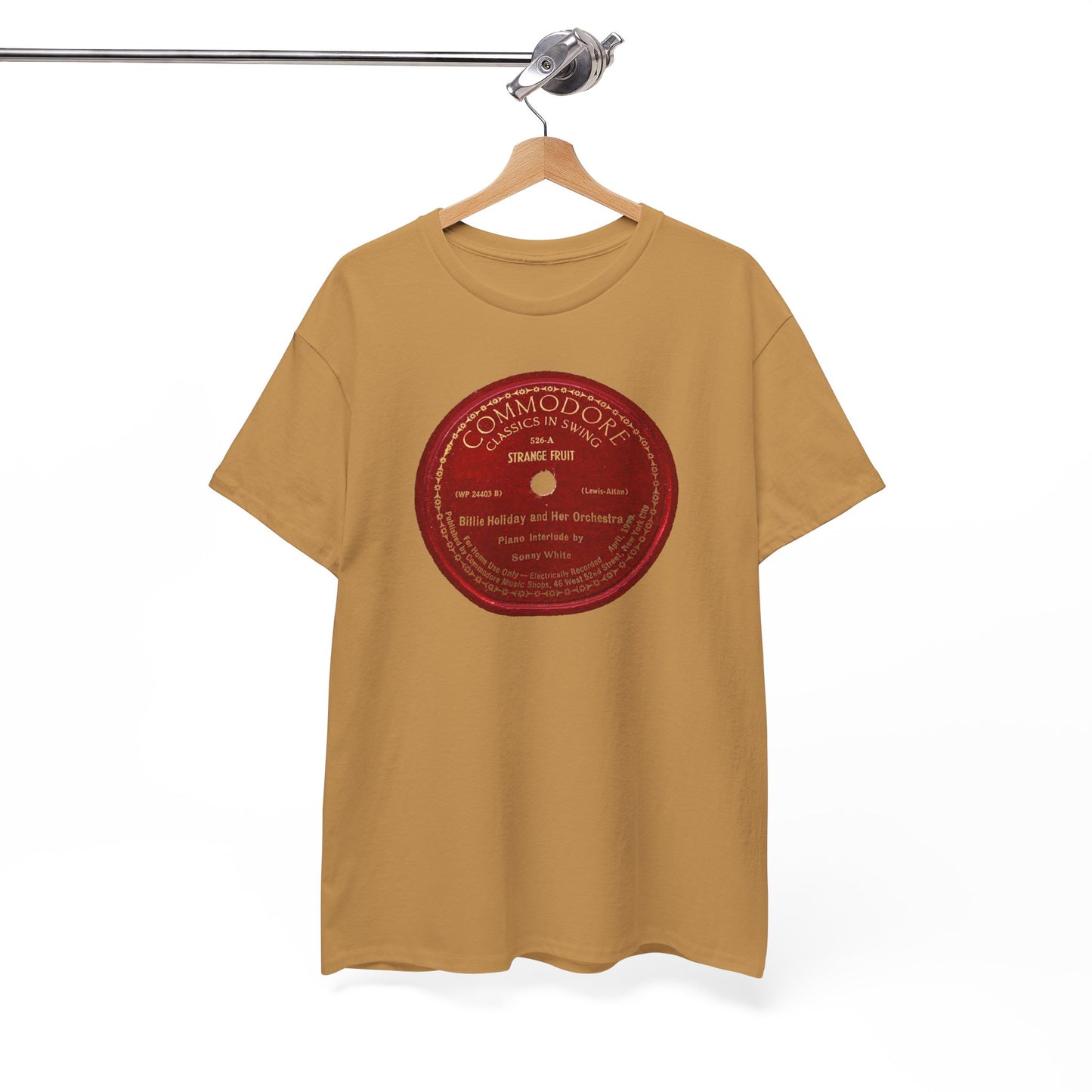 78rpm Tee #103: Billie Holiday - Strange Fruit