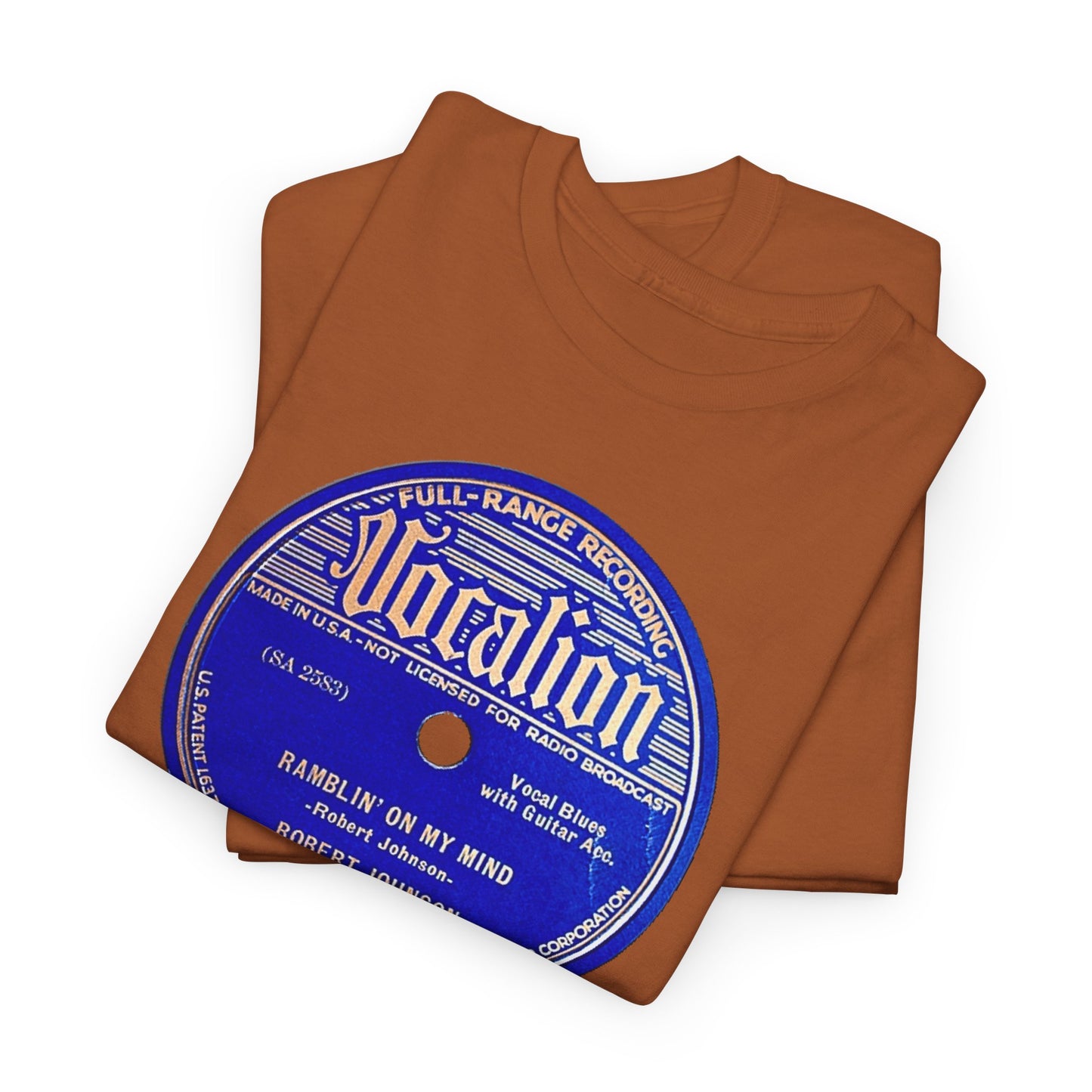 78rpm Tee #99: Robert Johnson Ramblin' On My Mind