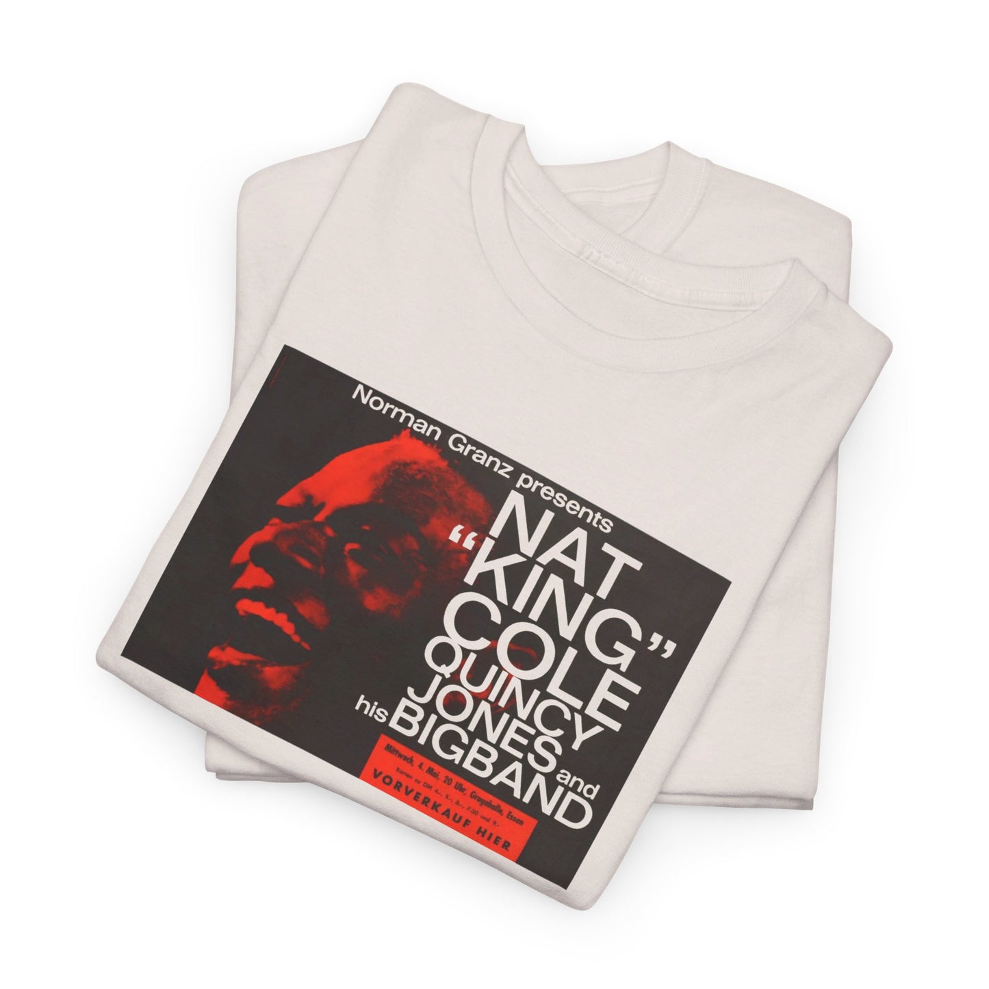 Concert Poster Tee #015: Nat King Cole Quincy Jones