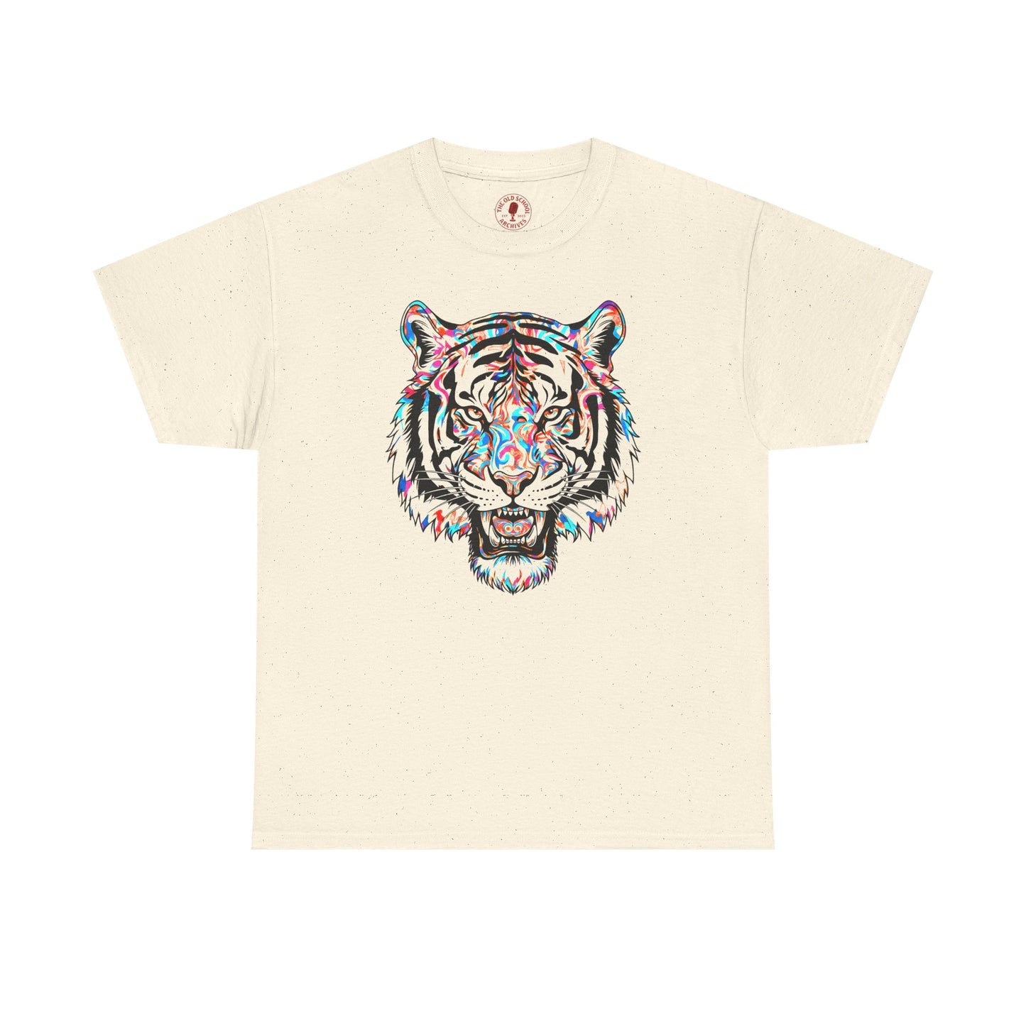Cosmic Tiger Unisex Heavy Cotton Tee Statement Shirt