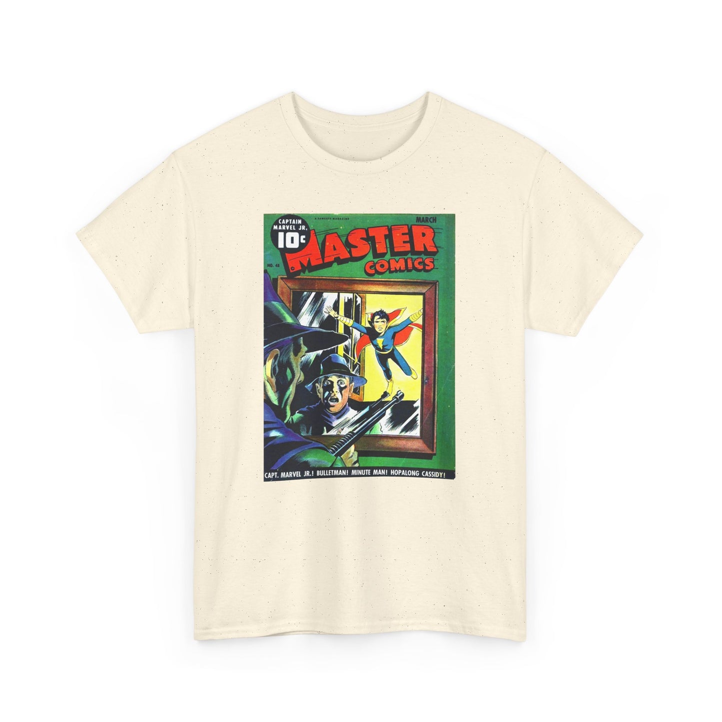 Comic Book Tee: Master Comics 48 Captain Marvel Jr.