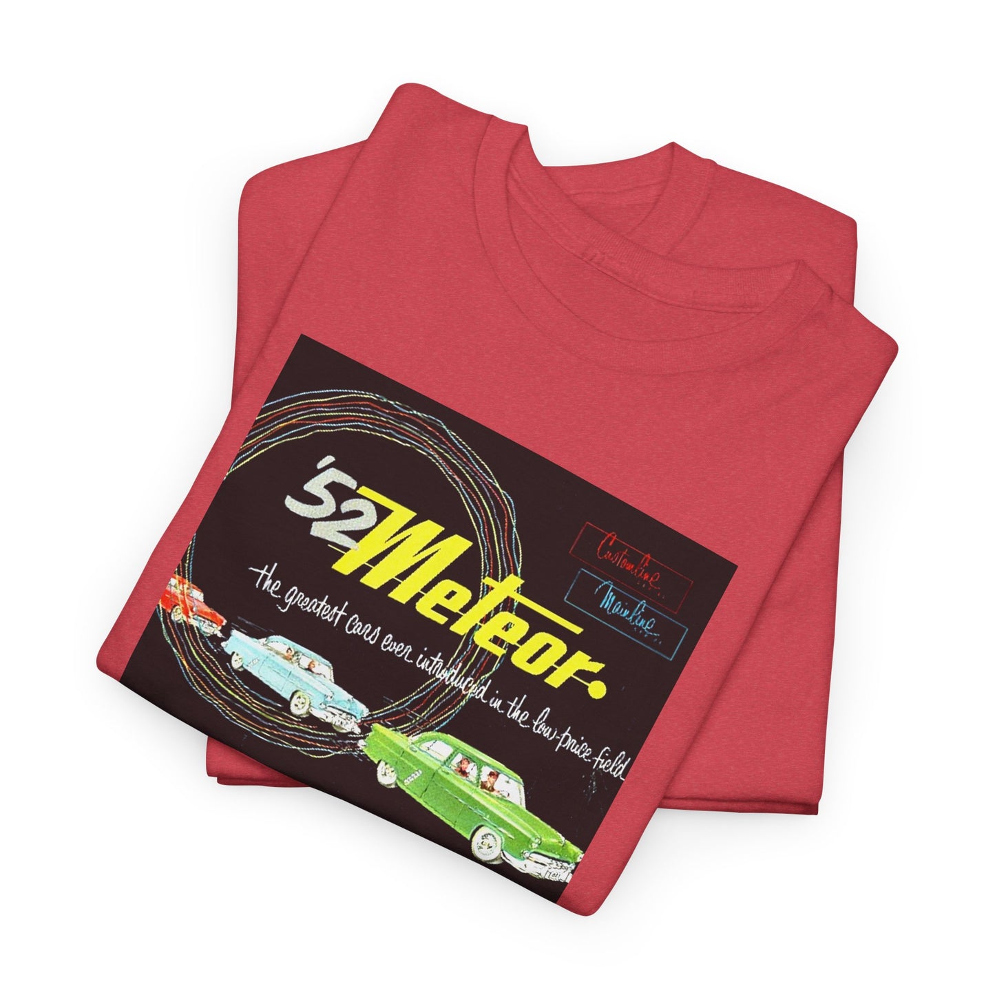 Retro Car Culture Tee #050: 1952 Meteor