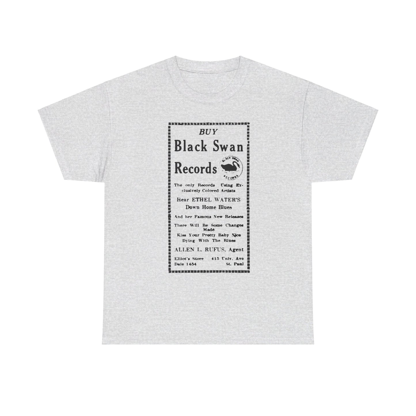 Record Store Tee #134: Elliot's Store Black Swan Record Dealer