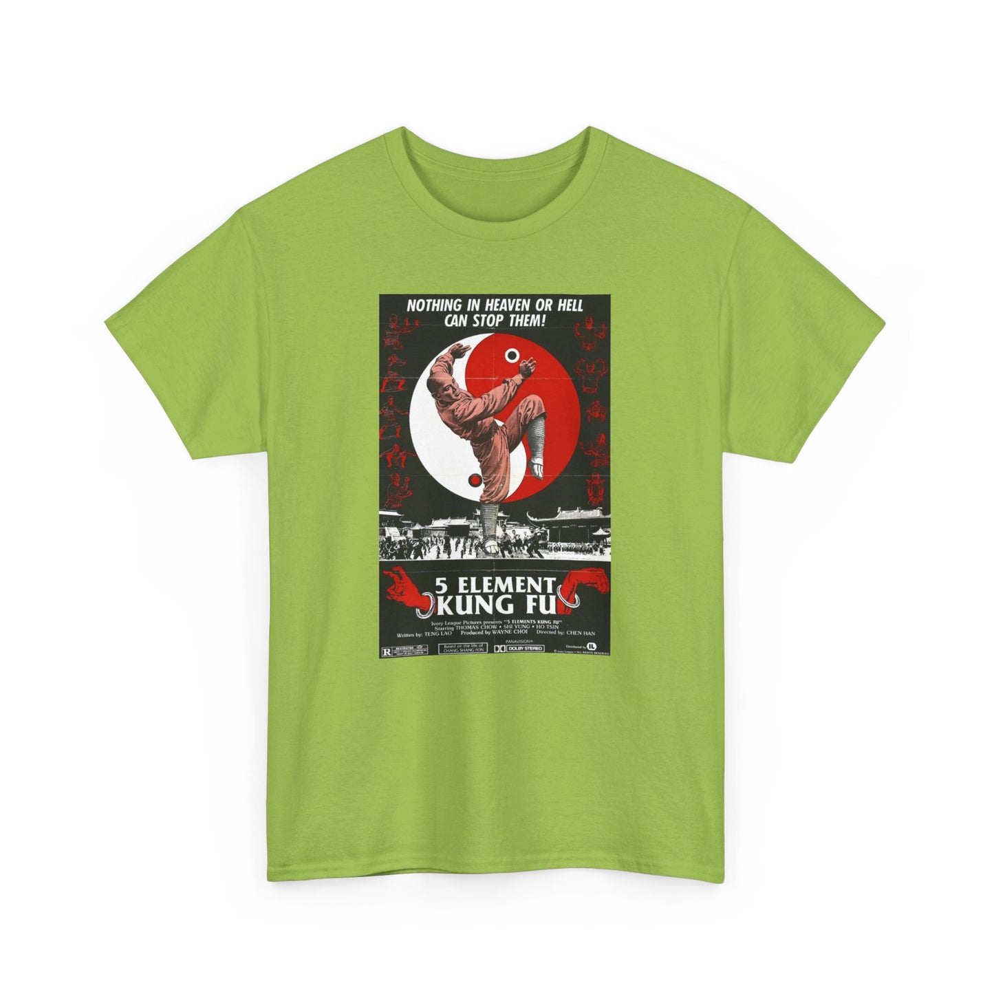 Movie Poster Tee #39: 5 Elements Kung Fu