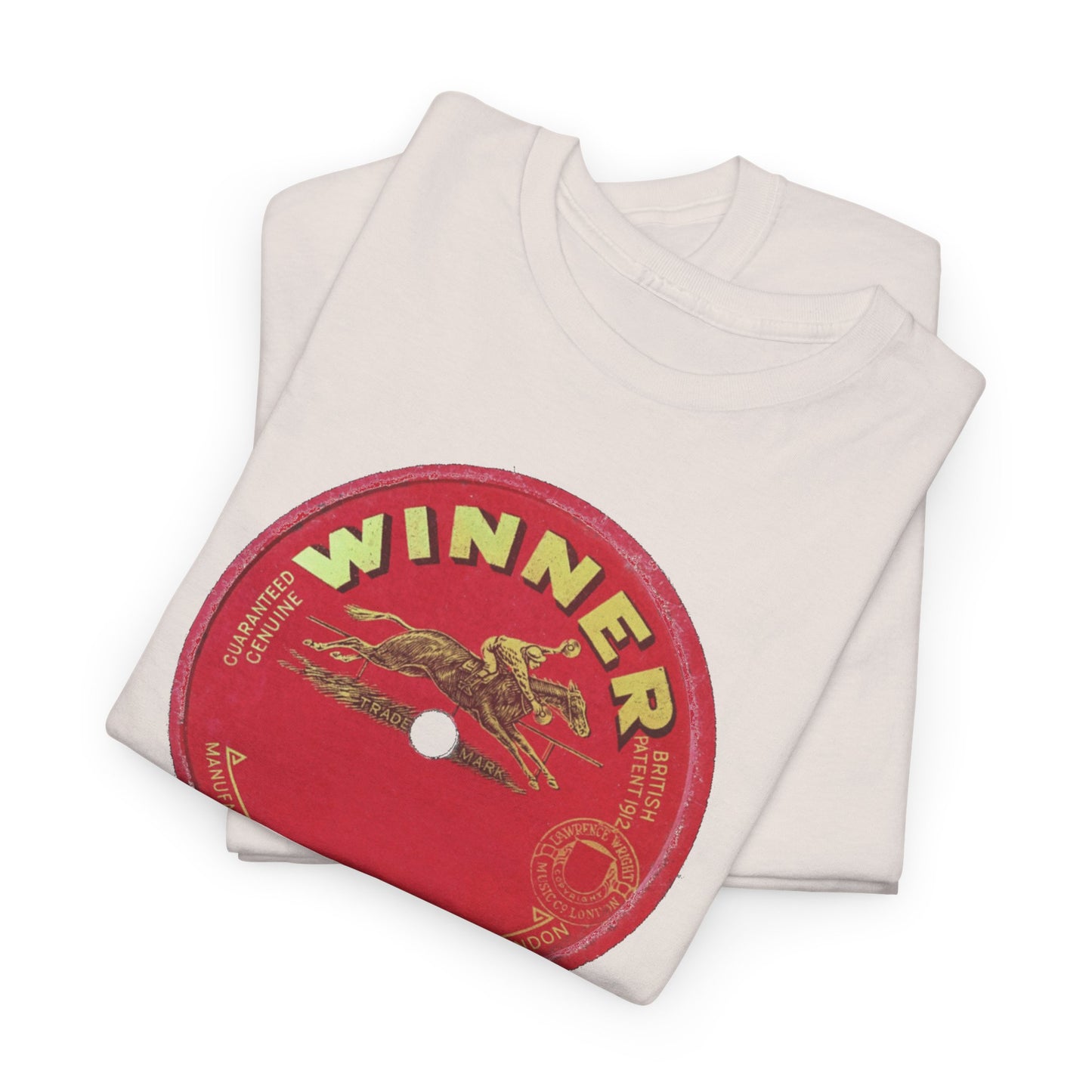 Vintage Retro 78rpm Label Tee #11: Winner Records