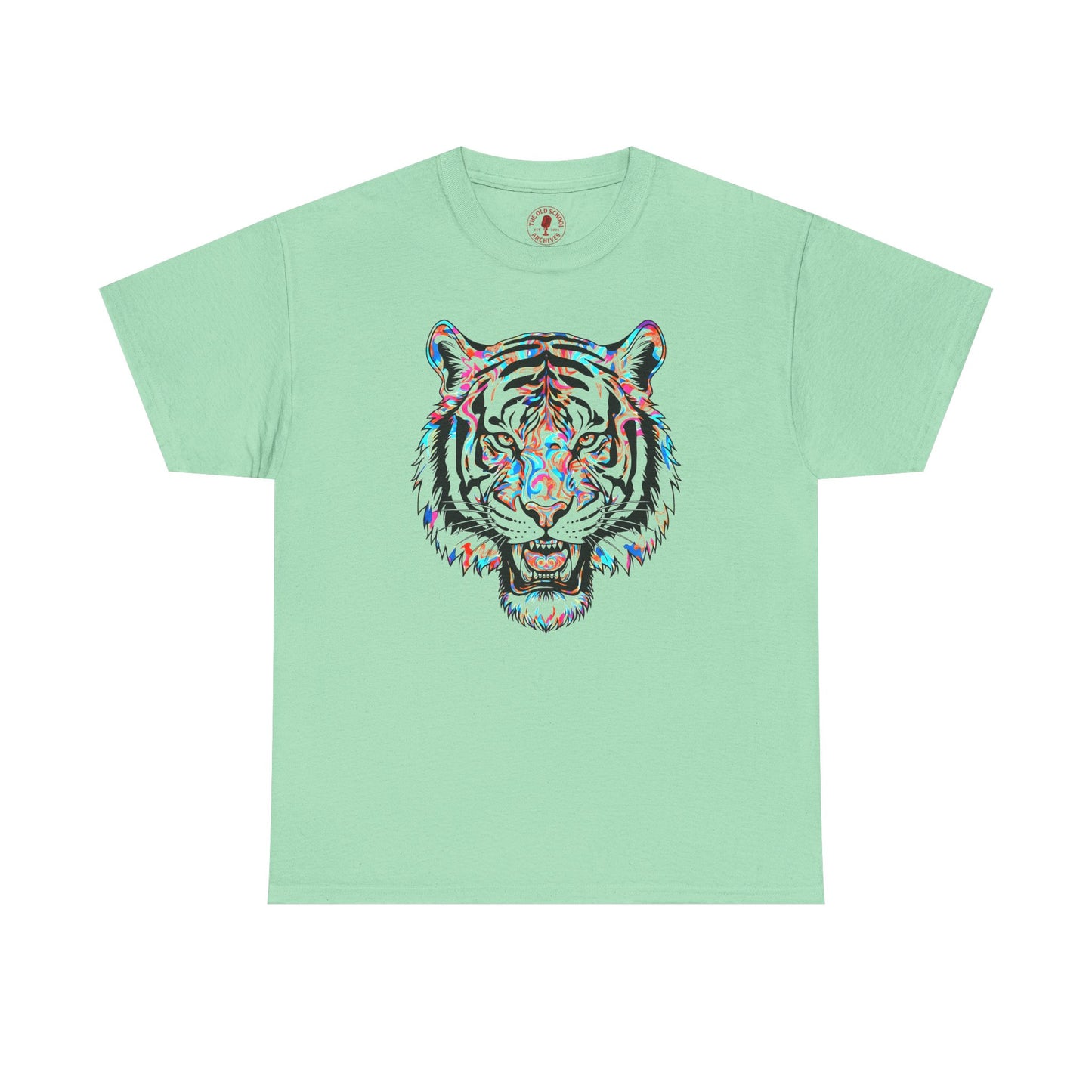 Cosmic Tiger Unisex Heavy Cotton Tee Statement Shirt