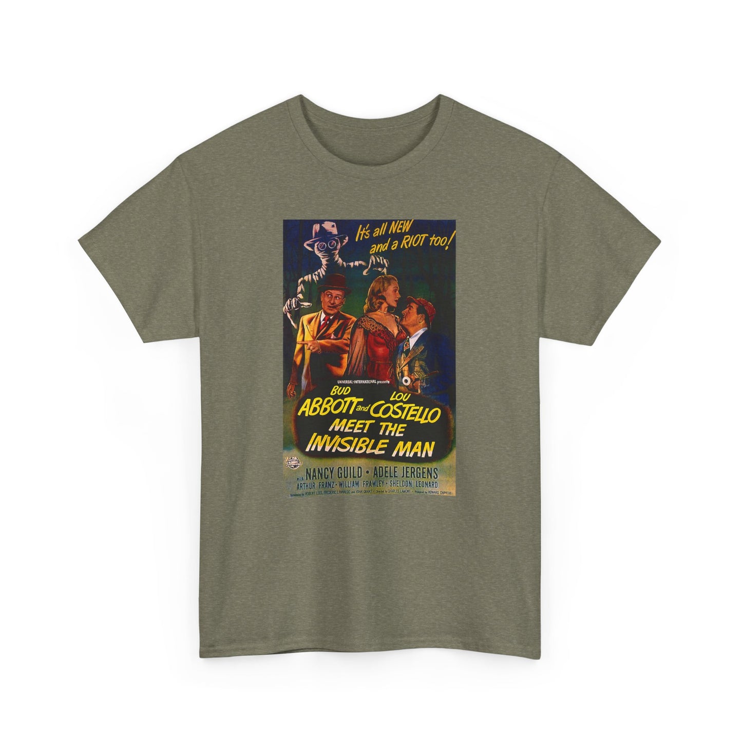 Movie Poster Tee #67: Abbott & Costello Meet The Invisible Man