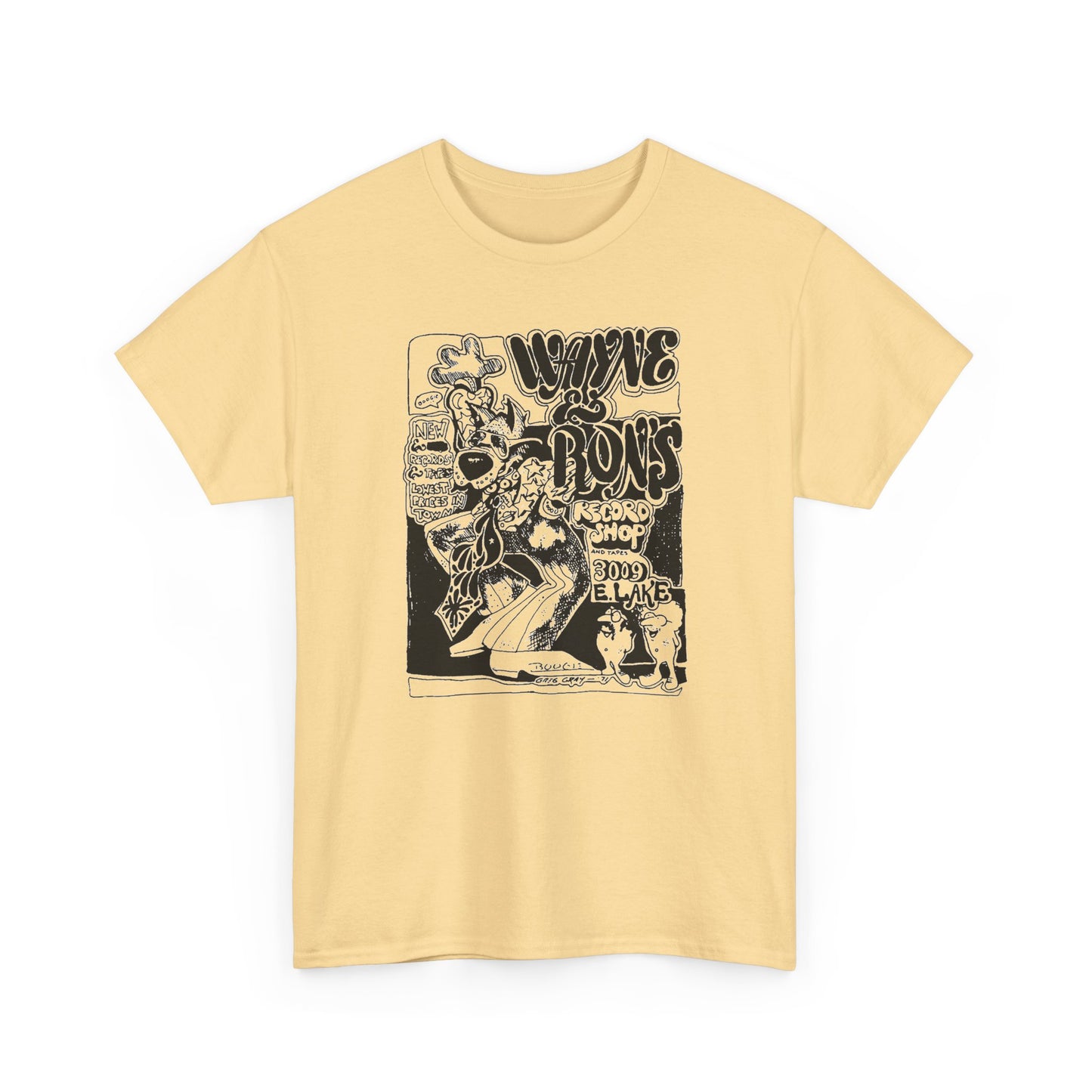 Record Store Tee #145: Wayne & Ron's Record Shop