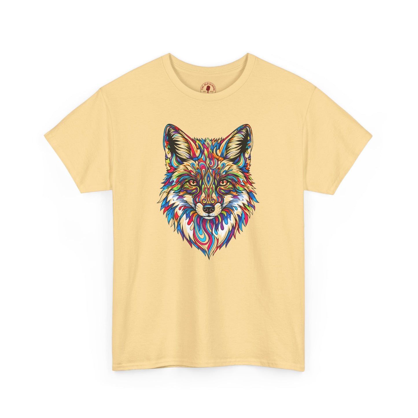 Cosmic Fox Unisex Heavy Cotton Tee Statement Shirt