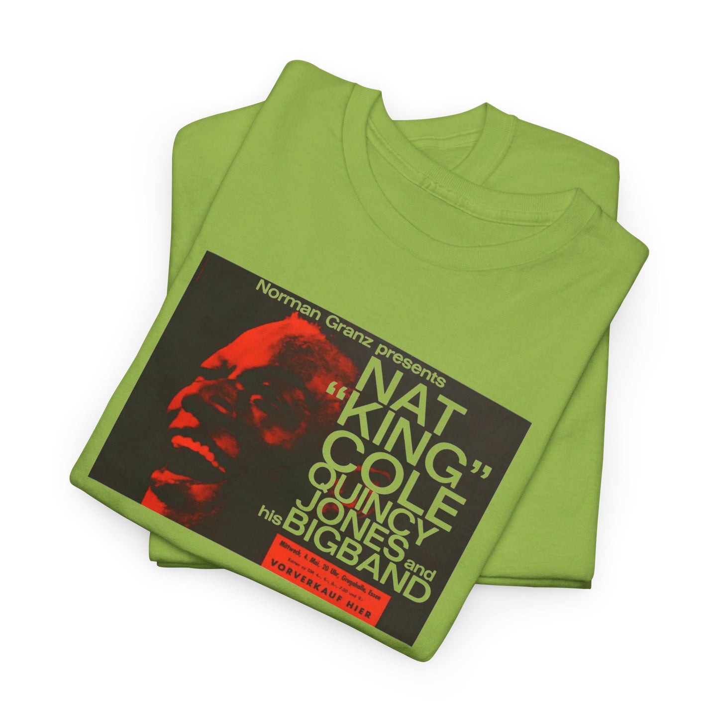 Concert Poster Tee #015: Nat King Cole Quincy Jones