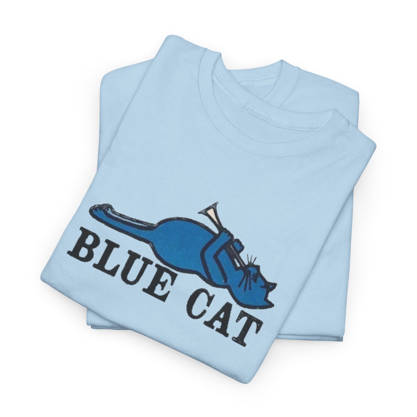 Music Label Tee #104: Blue Cat