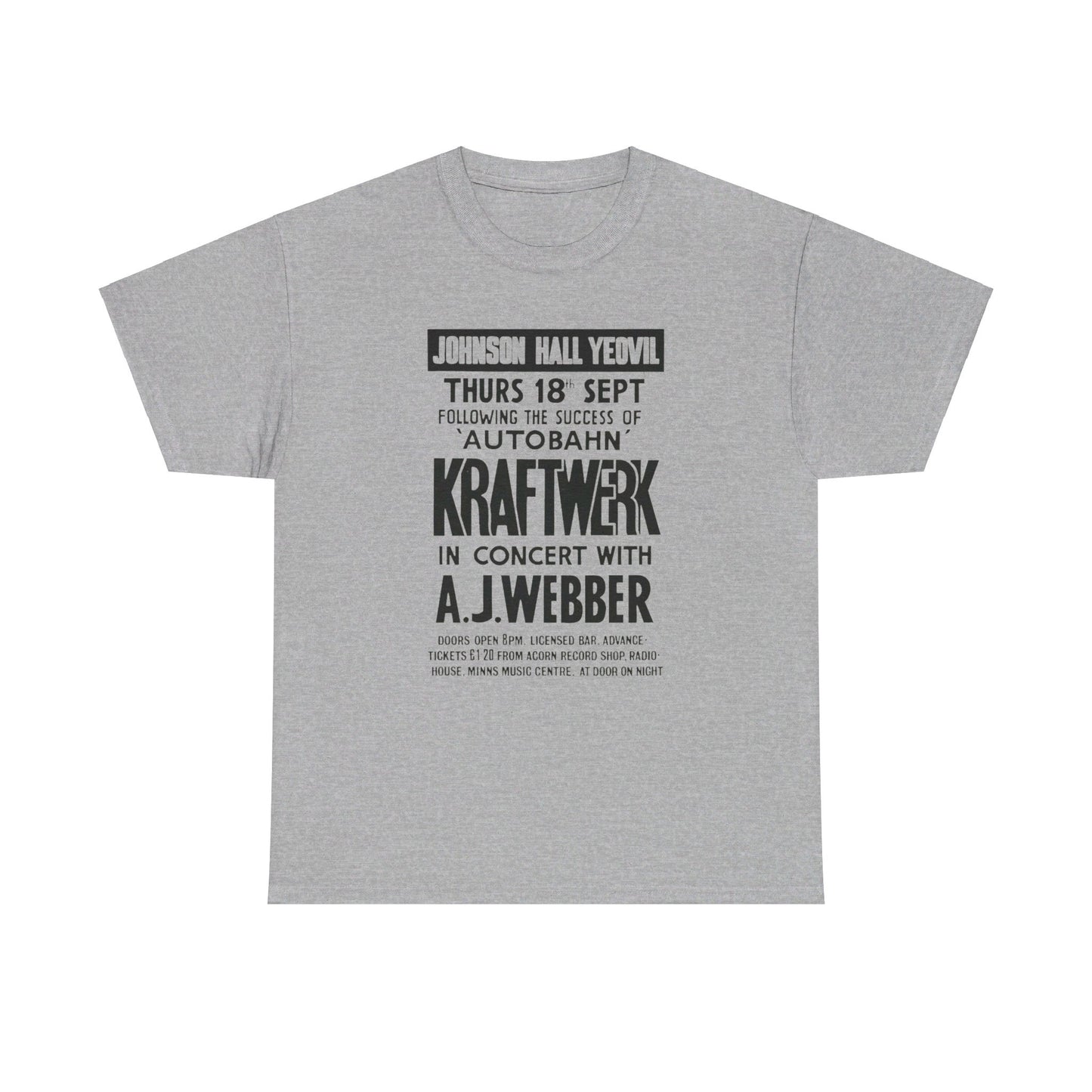 Concert Poster Tee #013: Kraftwerk