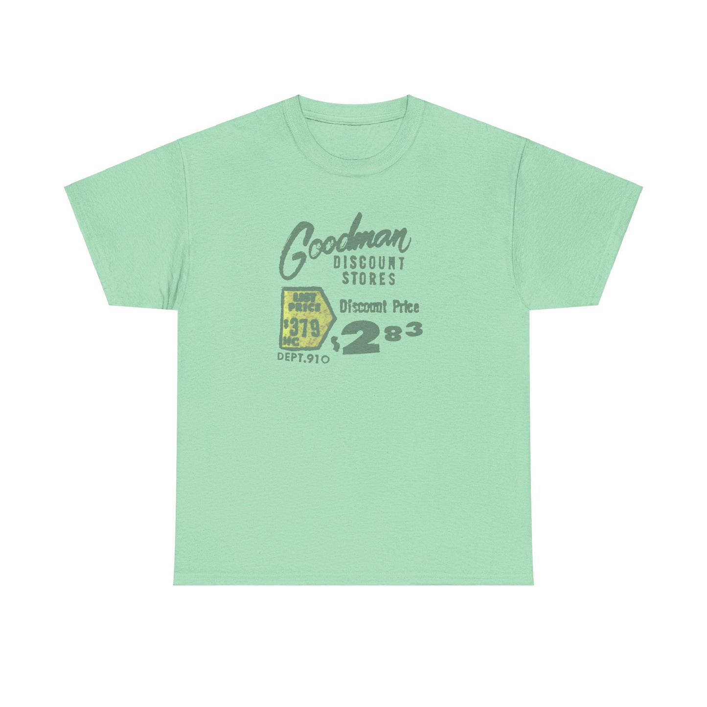 Retro Tee #202: Goodman's Price Tag