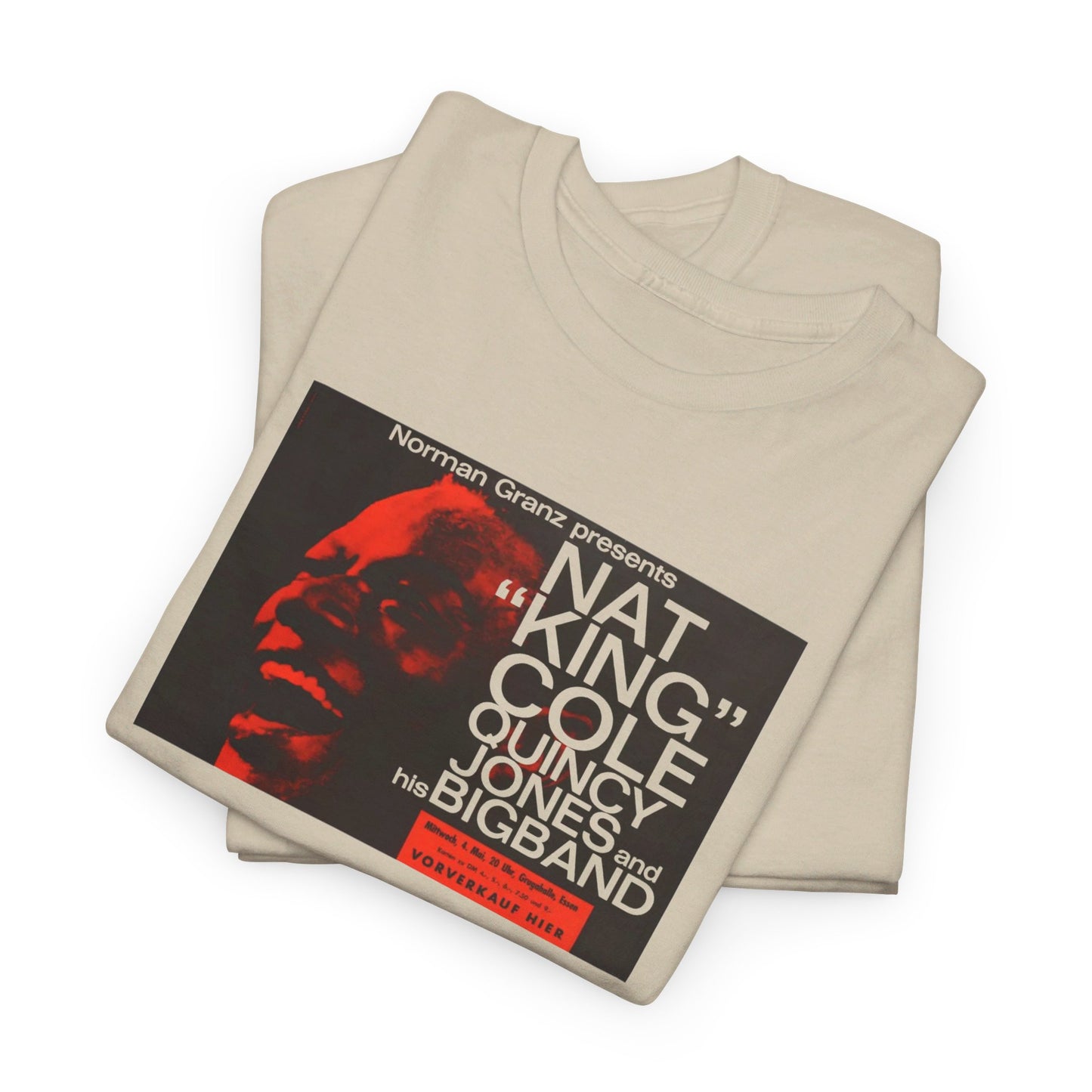 Concert Poster Tee #015: Nat King Cole Quincy Jones