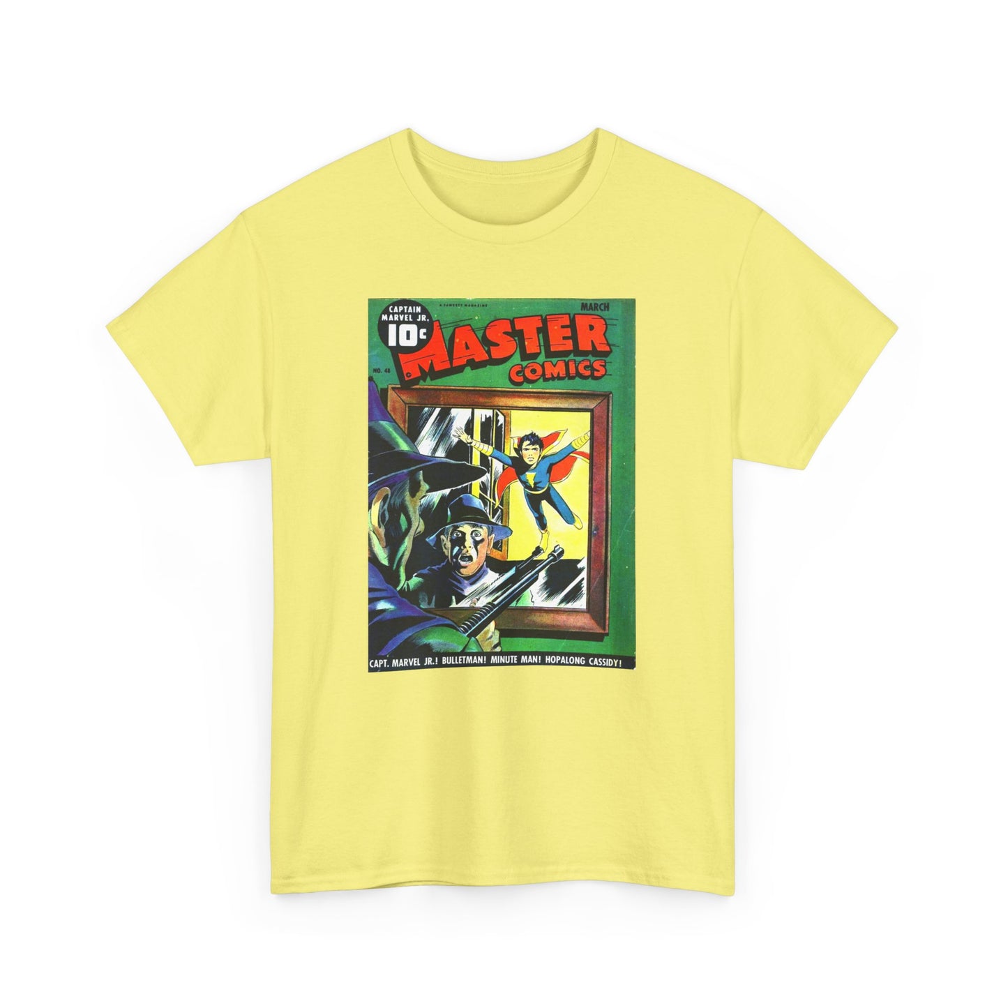 Comic Book Tee: Master Comics 48 Captain Marvel Jr.