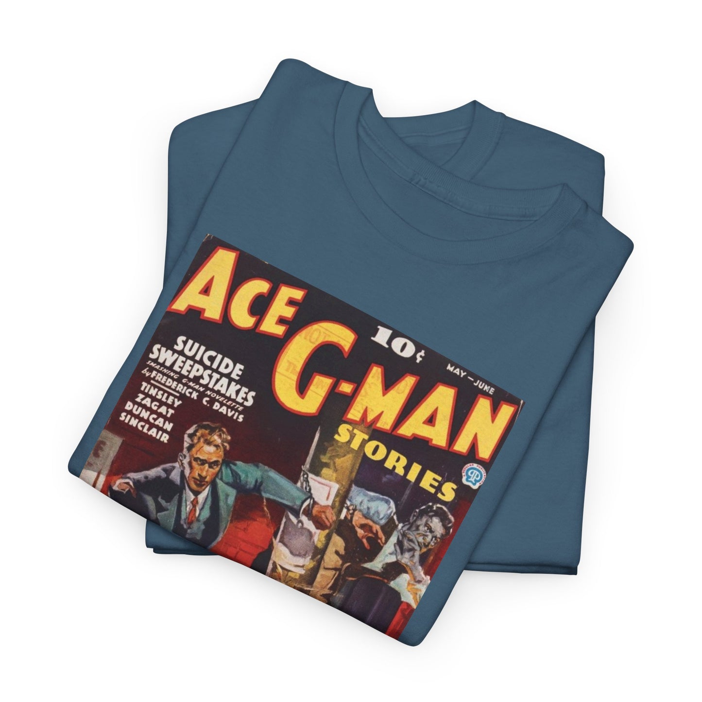 Pulp Cover Tee #442: Ace G-man Stories