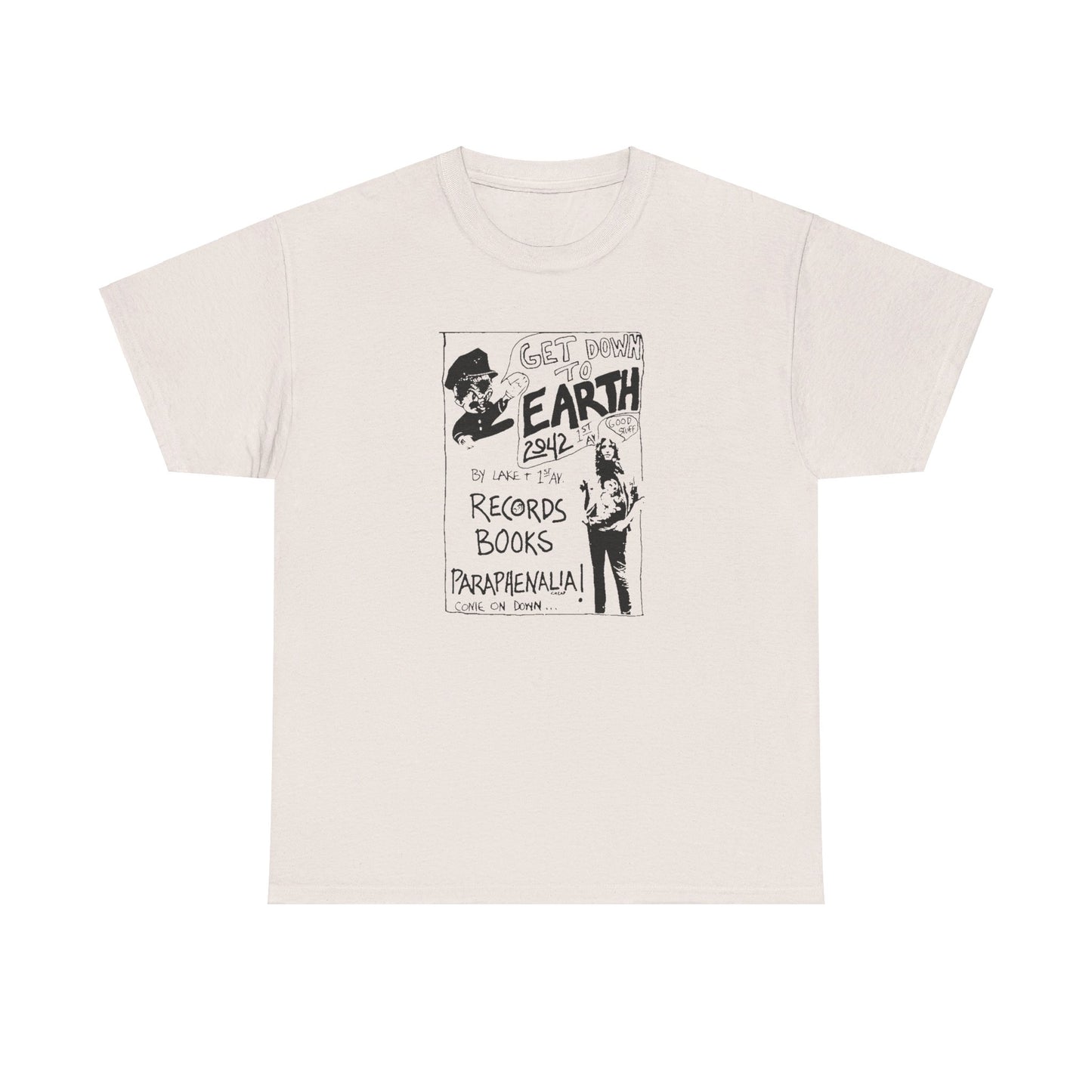 Record Store Tee #139: Earth Records Books & Paraphernalia