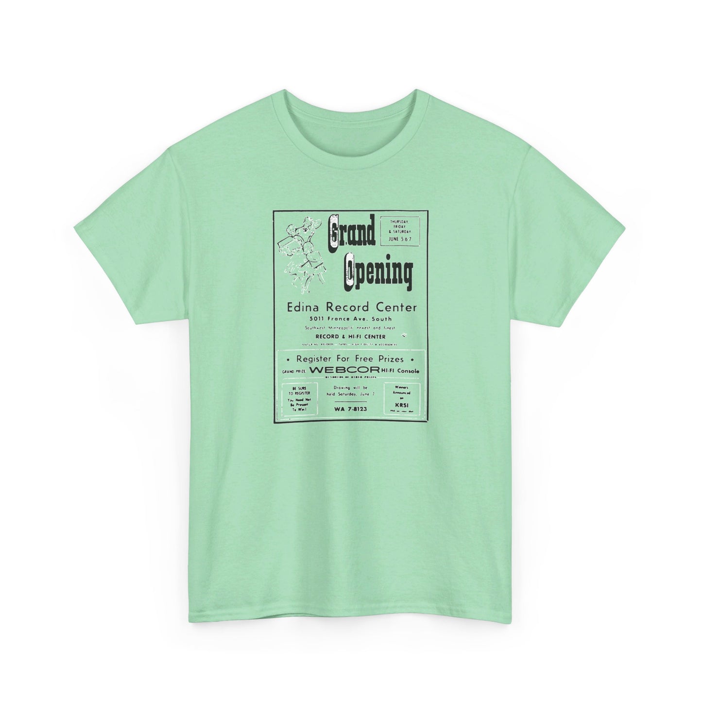 Record Store Tee #138: Edina Record Center 1958