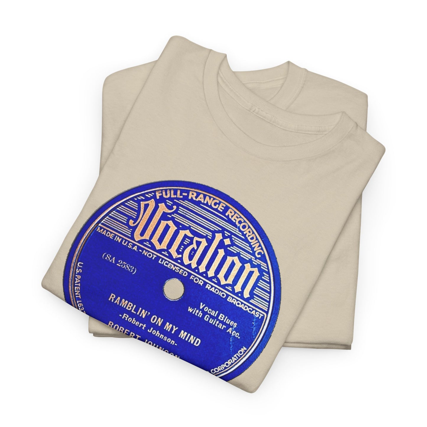 78rpm Tee #99: Robert Johnson Ramblin' On My Mind