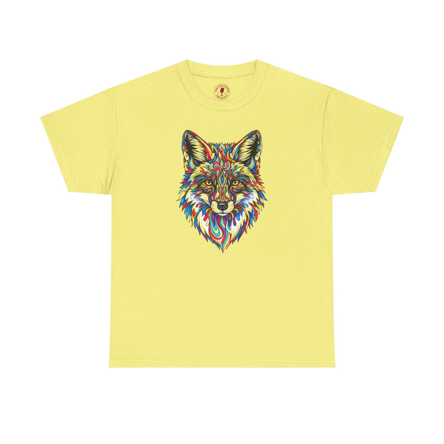 Cosmic Fox Unisex Heavy Cotton Tee Statement Shirt