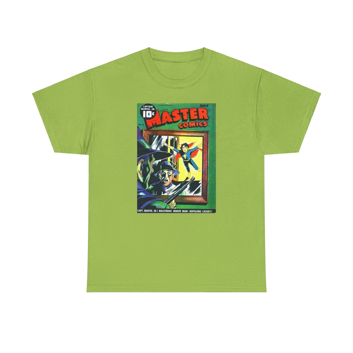 Comic Book Tee: Master Comics 48 Captain Marvel Jr.