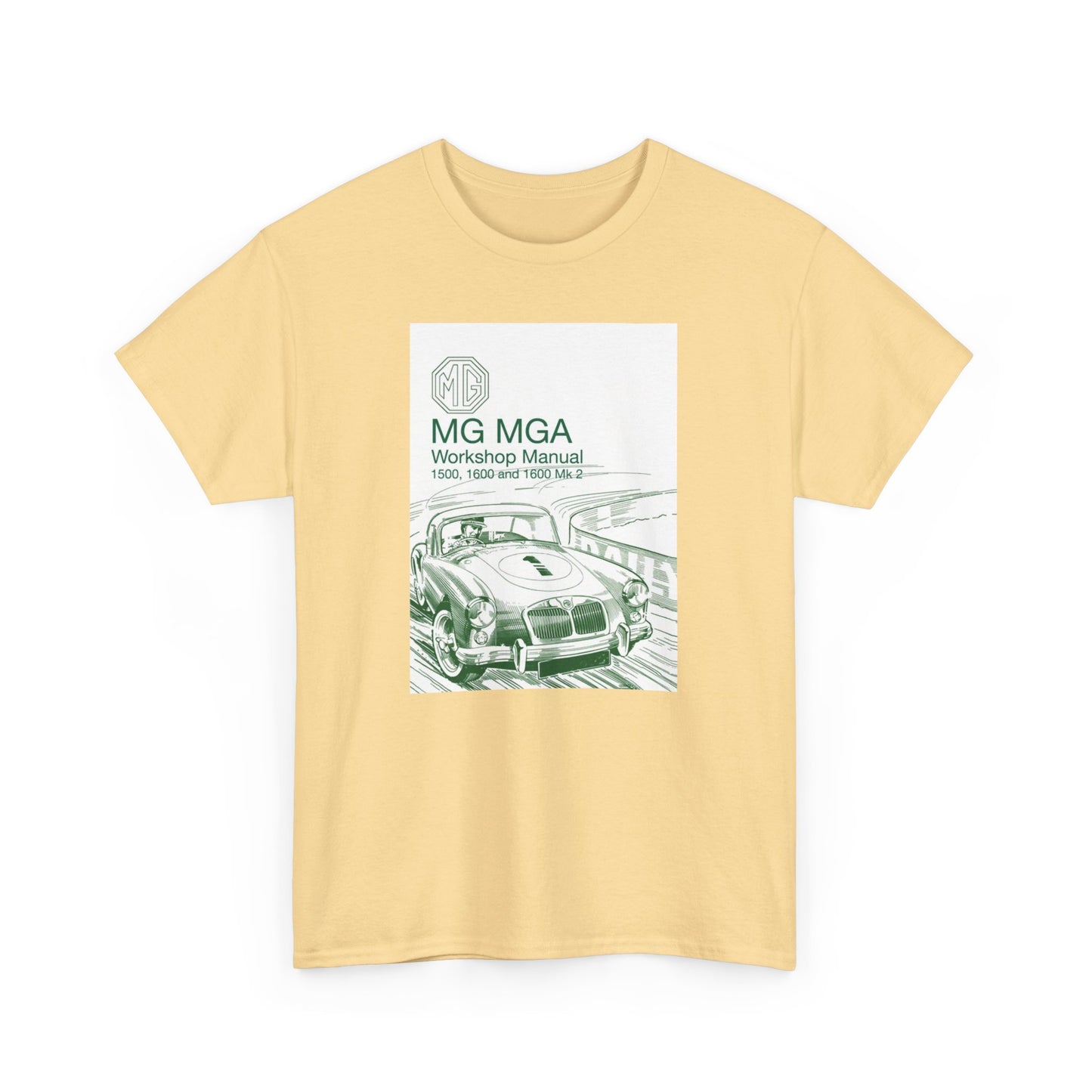 Retro Car Culture Tee #031: MG MGA