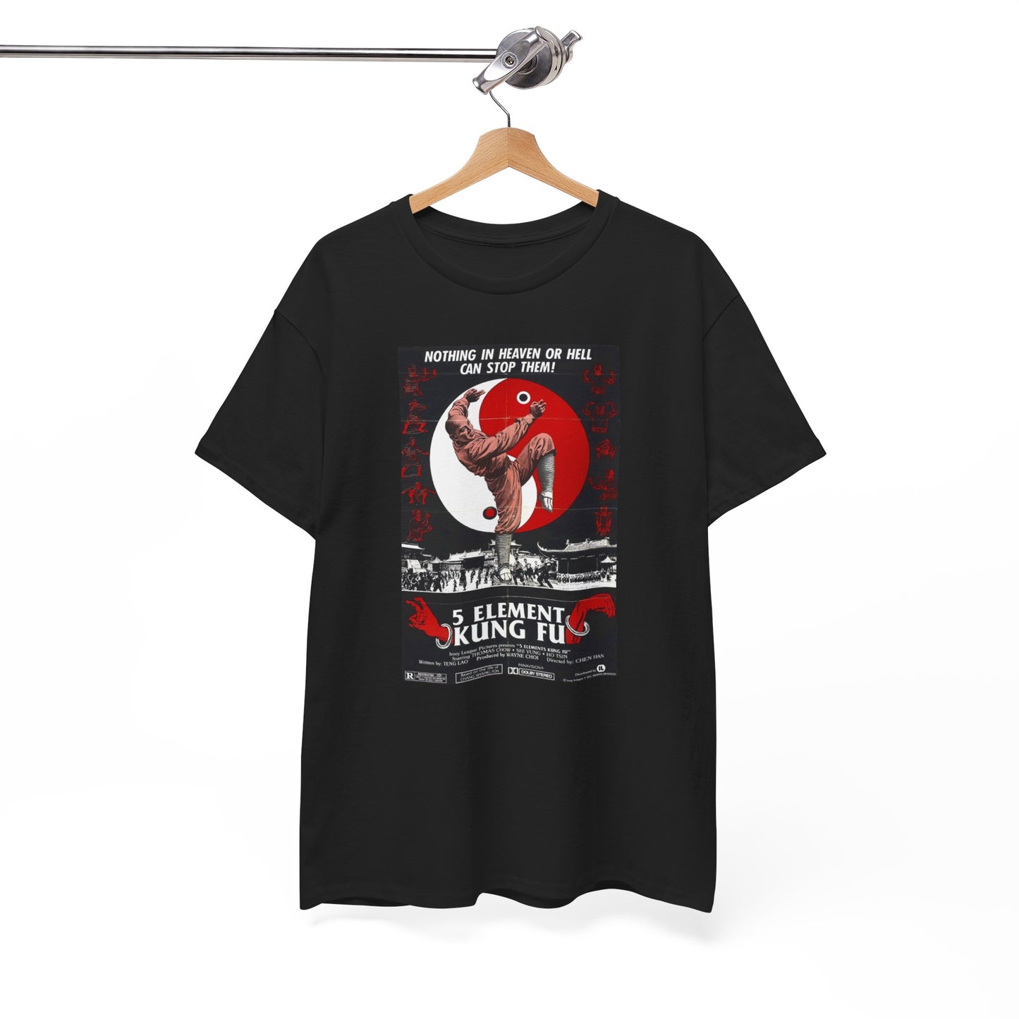 Movie Poster Tee #39: 5 Elements Kung Fu